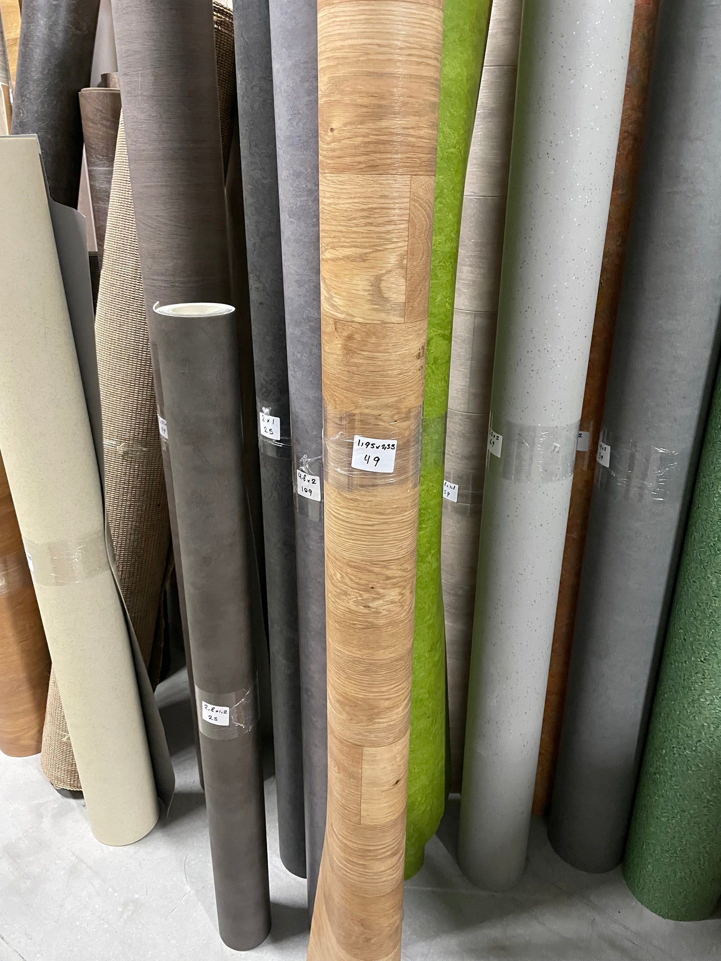 Warm Eiken Naturel Project Vinyl Restpartij | 1,95x2,35mtr
