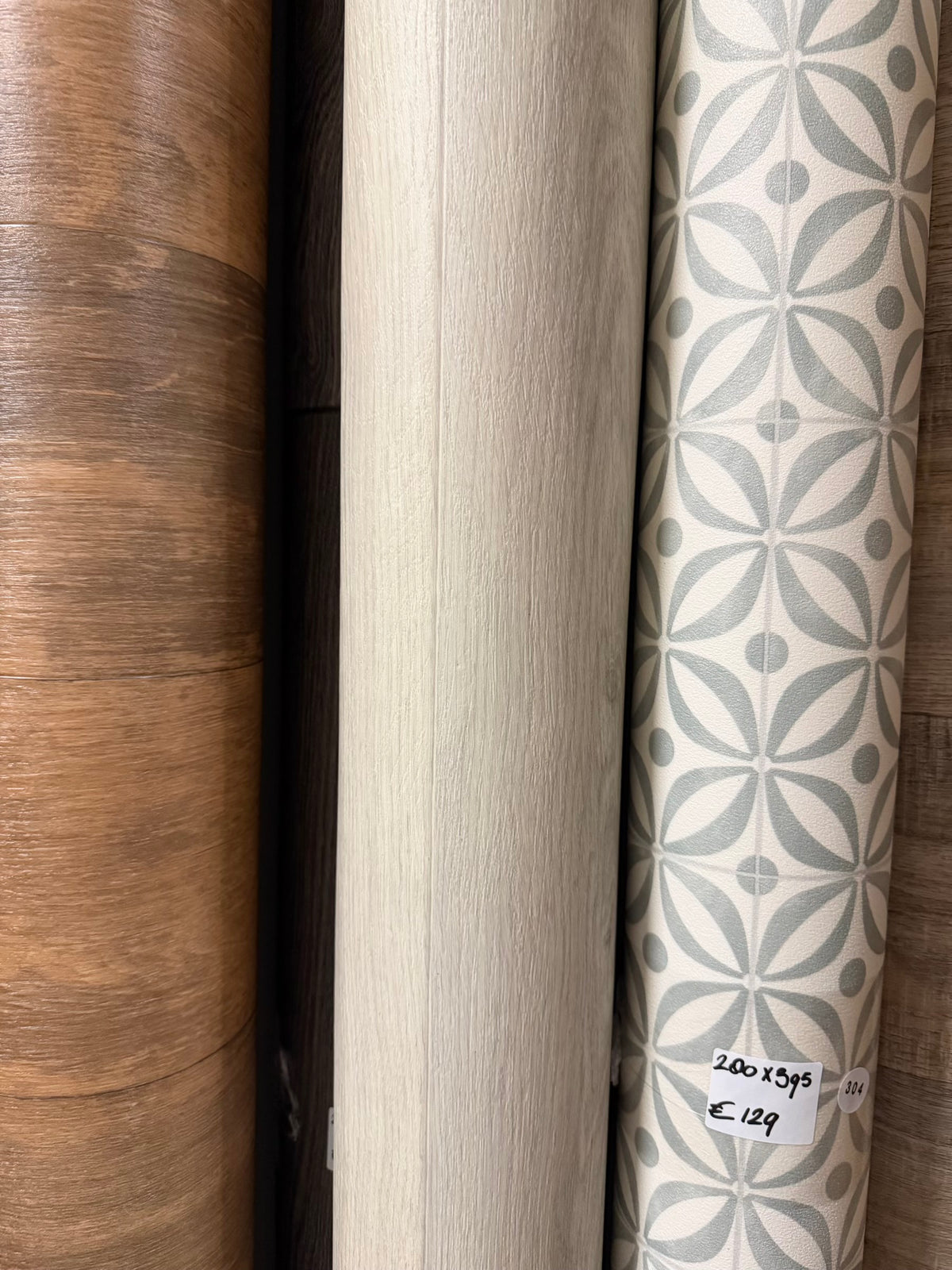 Eiken Licht Beige Vinyl Restpartij | 2,10x4,00 (8,4m2)