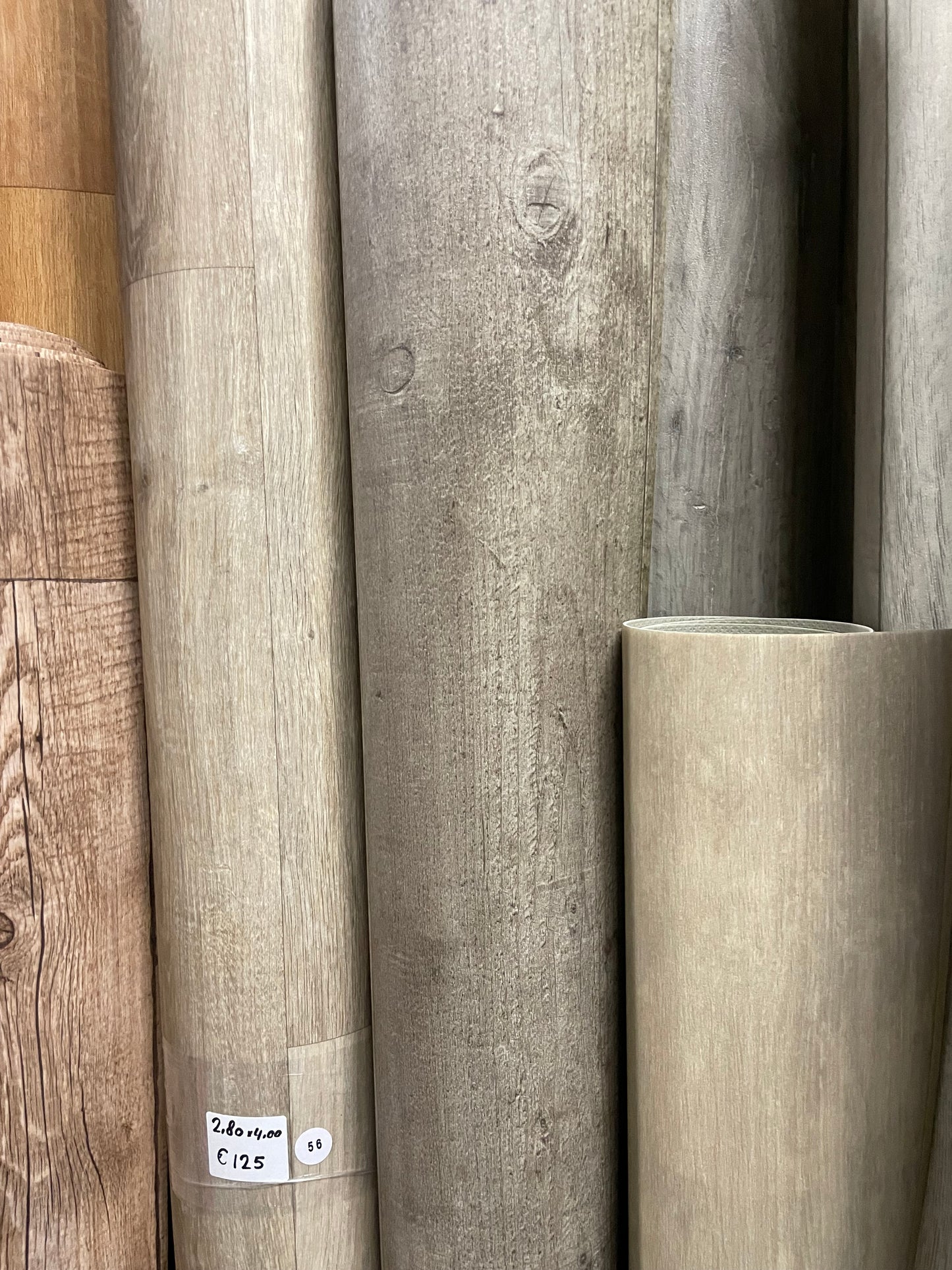 Forbo Novilon Grijsbruin Eiken Project Vinyl Restpartij | 1,80x4,00mtr