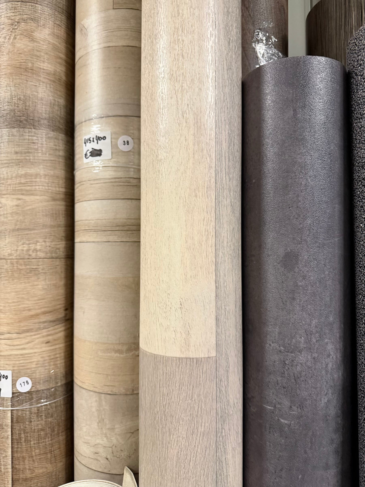 Greige Eiken Noestarm Vinyl Restpartij | 3,20x4,00mtr (12,8m2)