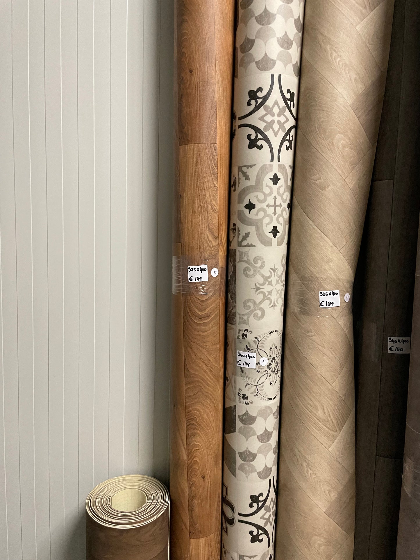 Naturel Rustiek Eiken Vinyl Restpartij | 3,35x4,00mtr