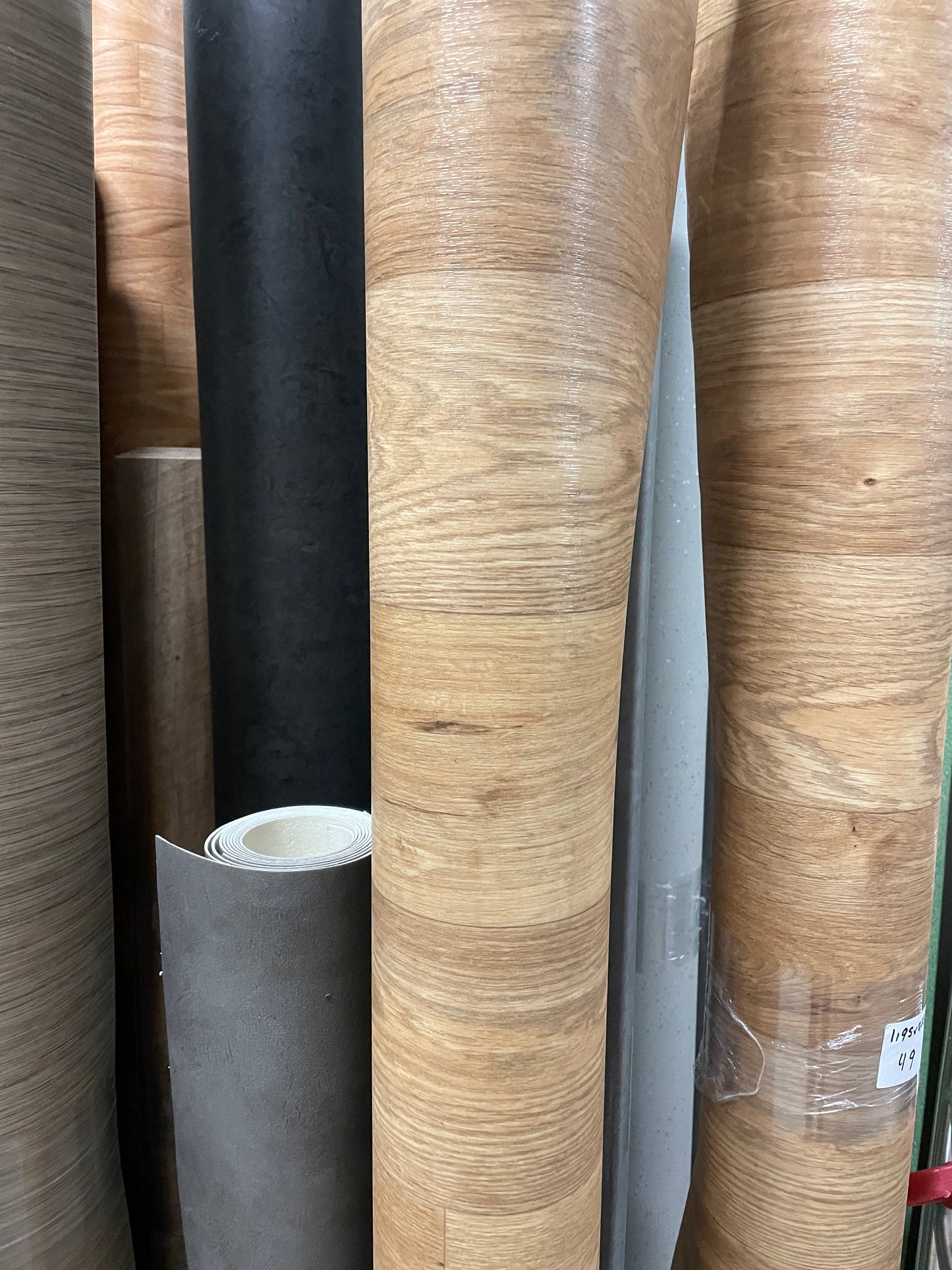 Eiken Naturel Project Vinyl Restpartij | 1,85x2,85mtr