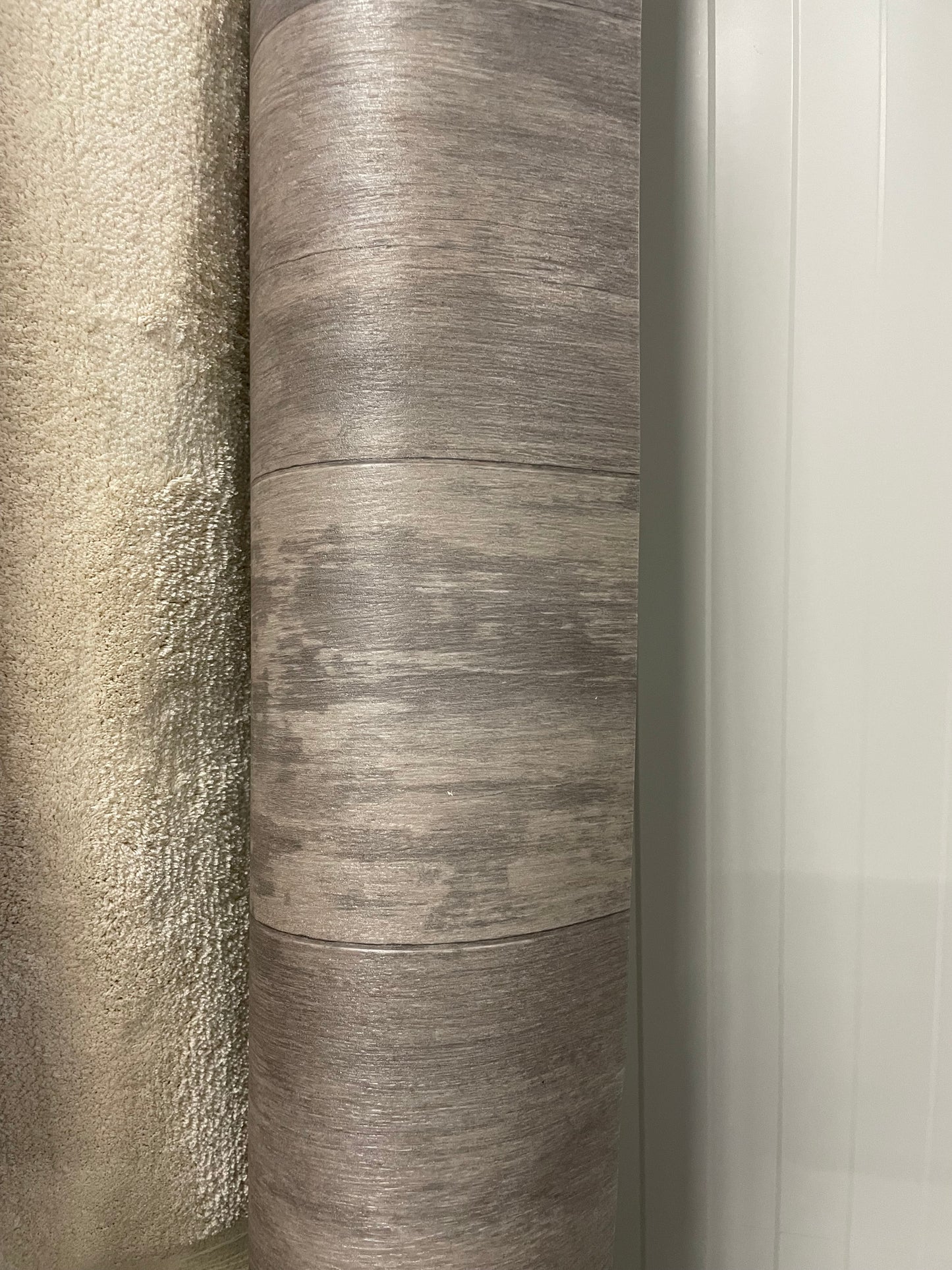 Donker Grijsbruin Eiken Vinyl Restpartij | 2,00x3,20mtr