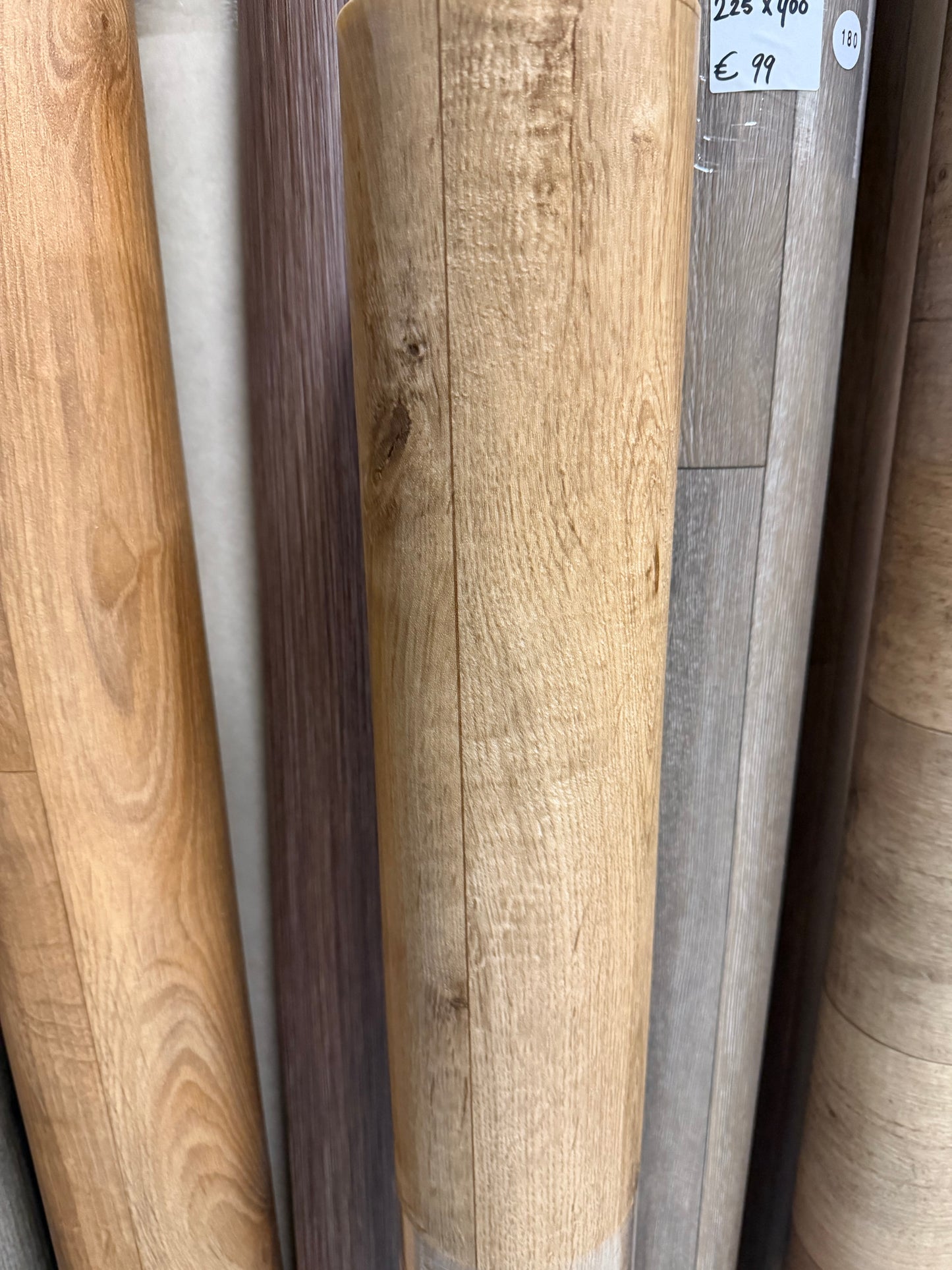 Warm Landelijk Eiken WC/Toilet Vinyl Restpartij |
1,00x3,90mtr