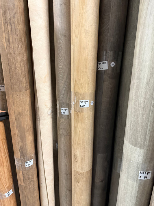 Licht Amsterdam Eiken Vinyl Restpartij |
2,70x4,00mtr