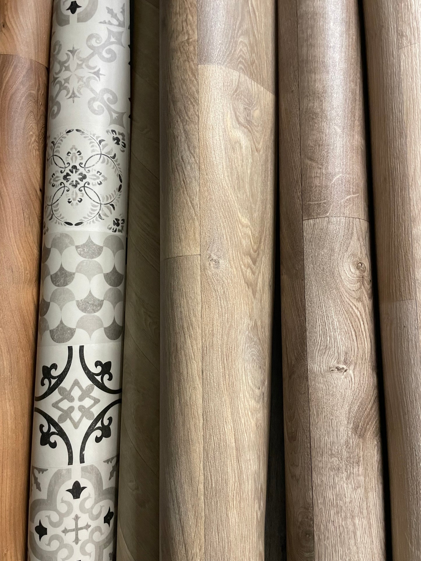 Rustiek Bruin Eiken Vinyl Restpartij | 3,25x4,00mtr