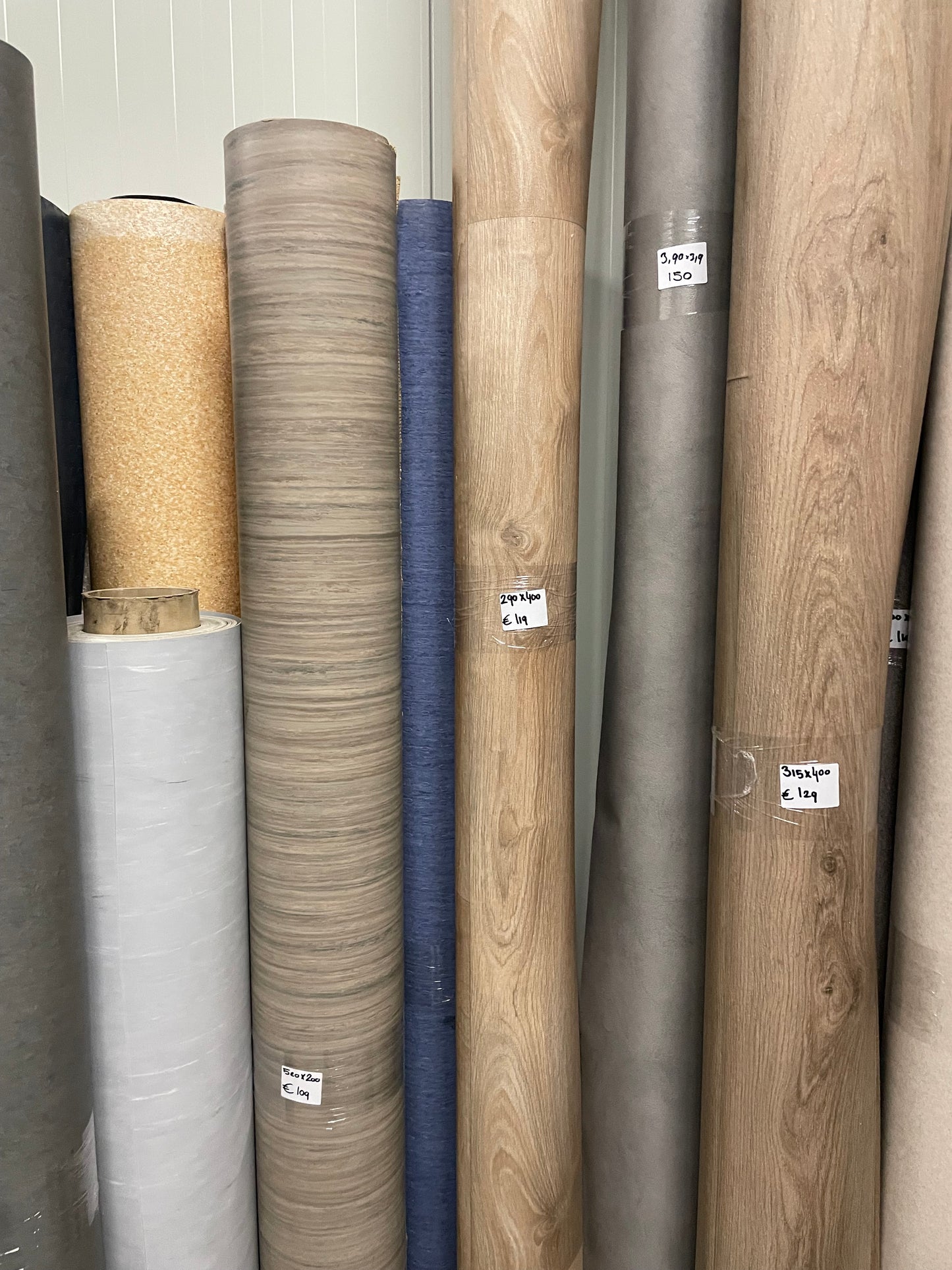 Licht Natuur Eiken Vinyl Restpartij | 2,90x4,00mtr