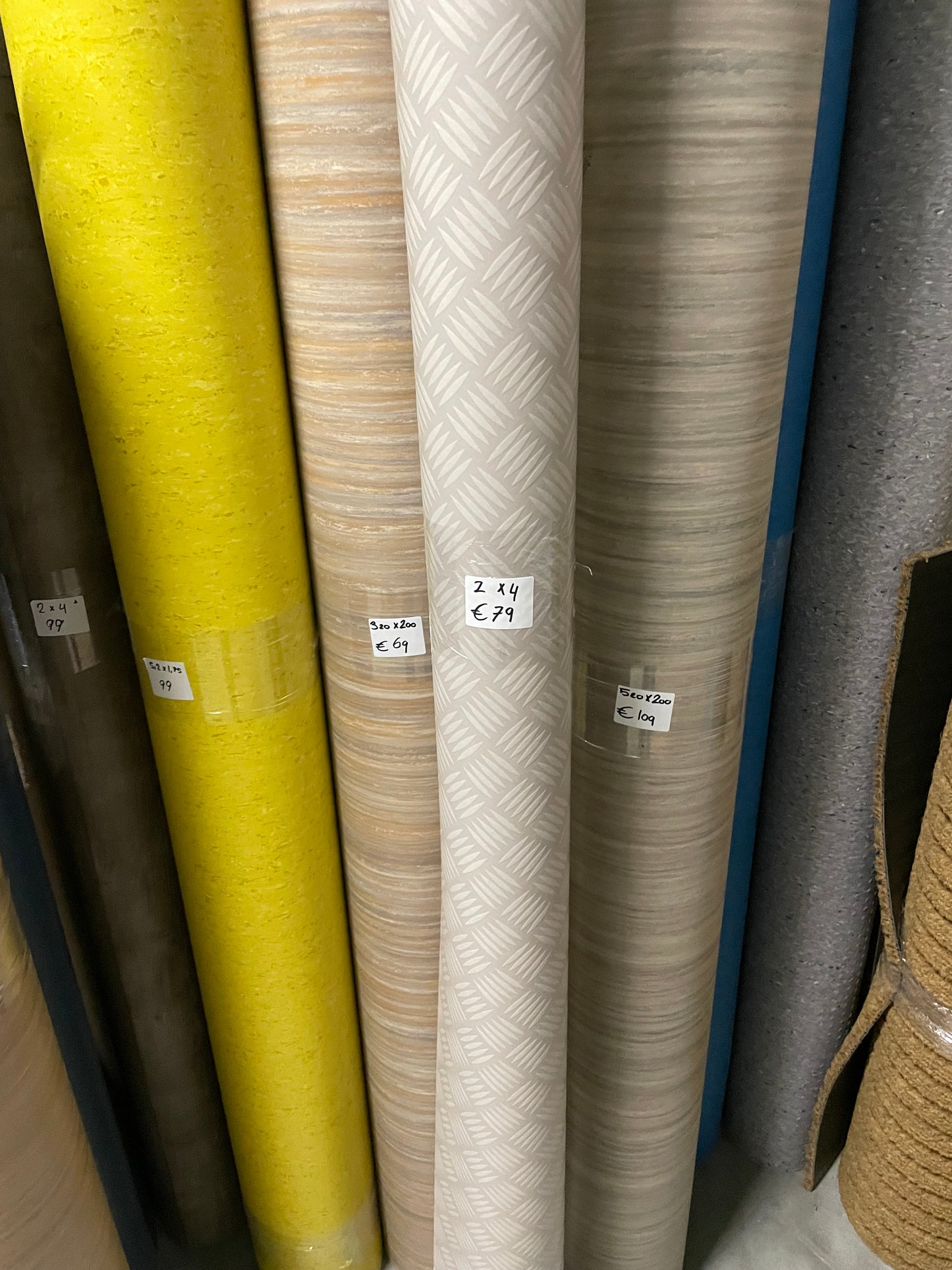 Traanplaat motief Zeil Vinyl Restpartij | 2,00x4,00mtr