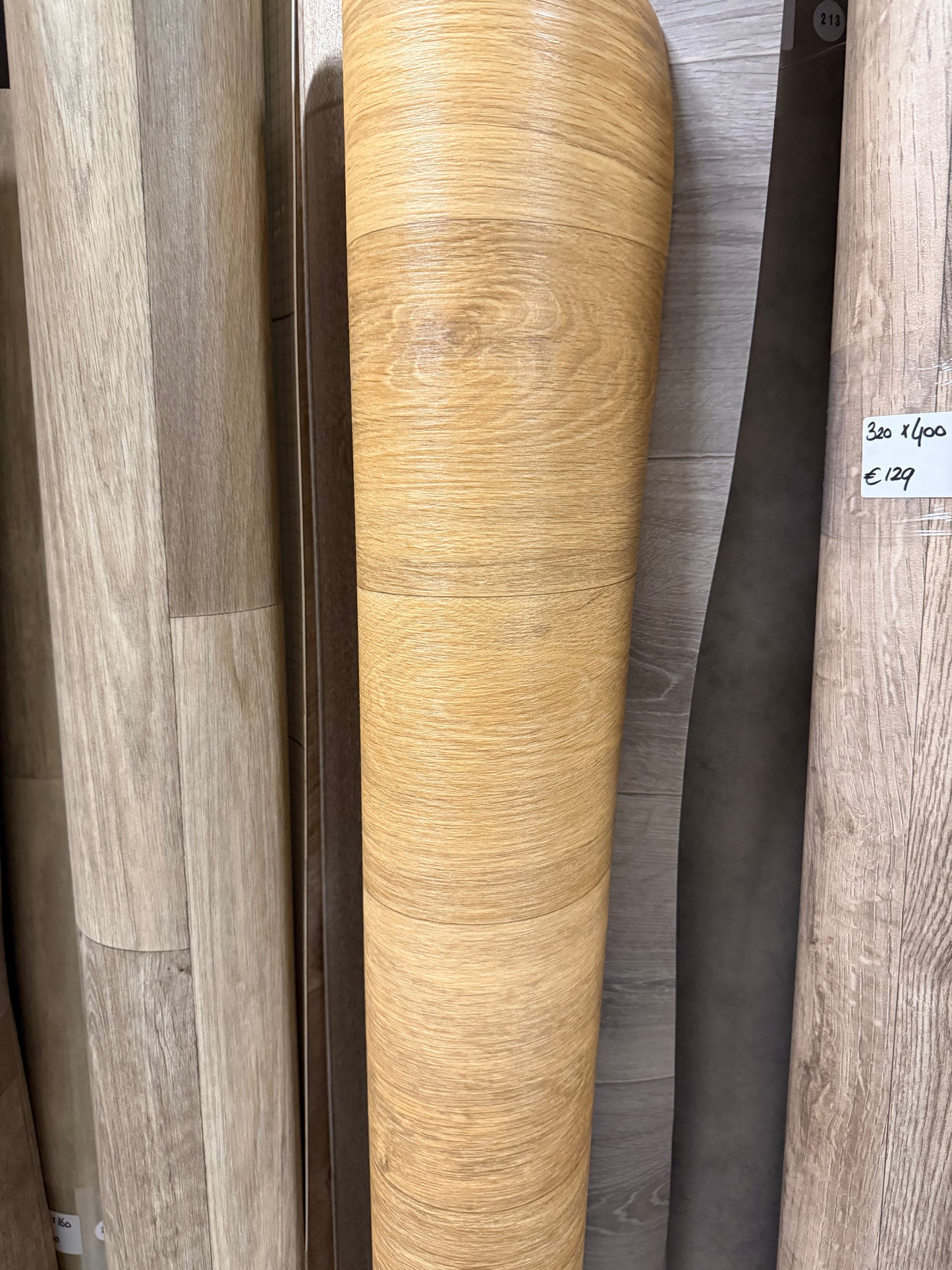 Naturel Eiken Vinyl Restpartij |
1,60x2,25mtr