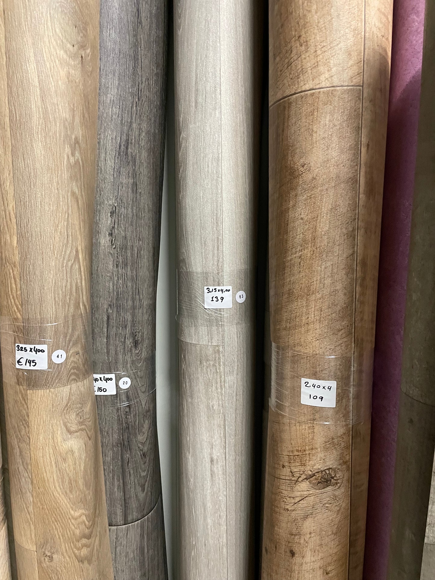 Licht Greige Eiken Vinyl Restpartij | 3,15x4,00mtr