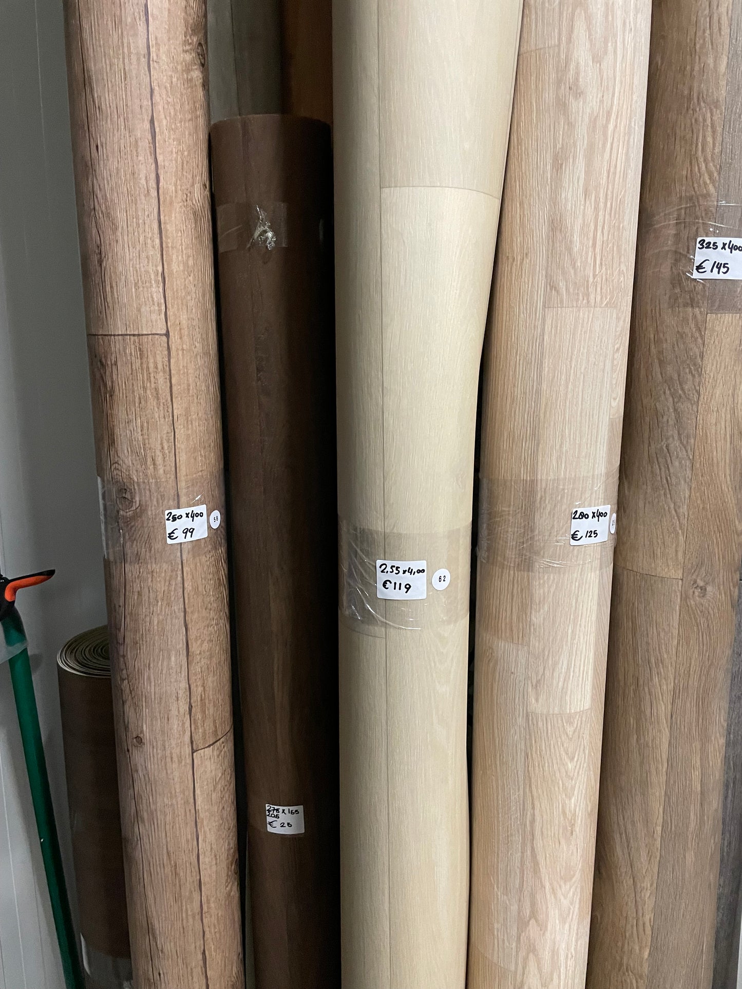 Licht Beige Noestarm Eiken Vinyl Restpartij | 2,55x4,00mtr