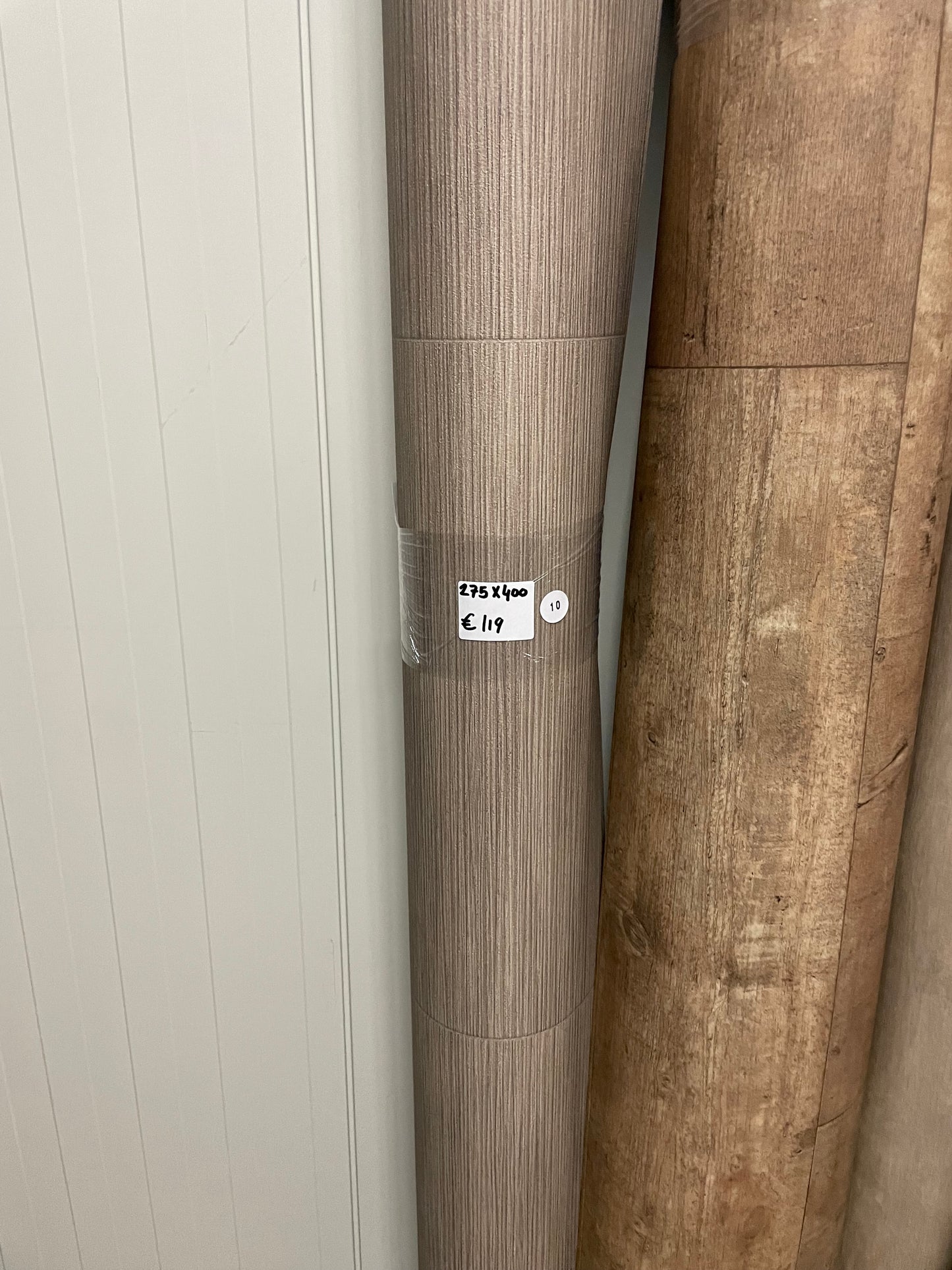 Grijsbruin Tegelmotief Vinyl Restpartij | 2,75x4,00mtr