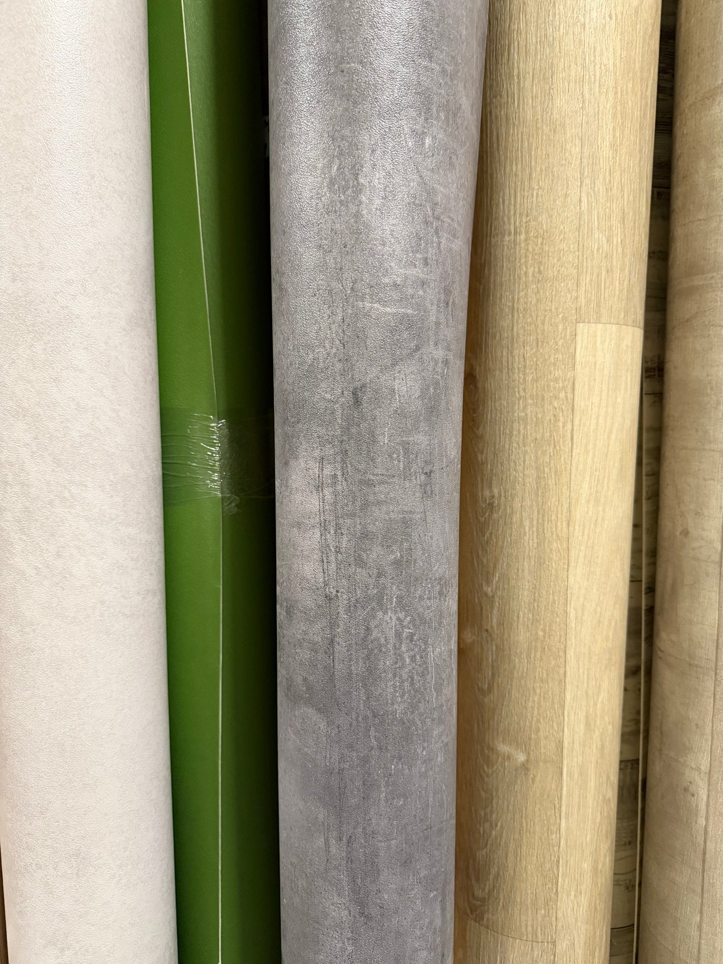 Industrieel Betonlook Vinyl Restpartij | 2,40x4,00mtr