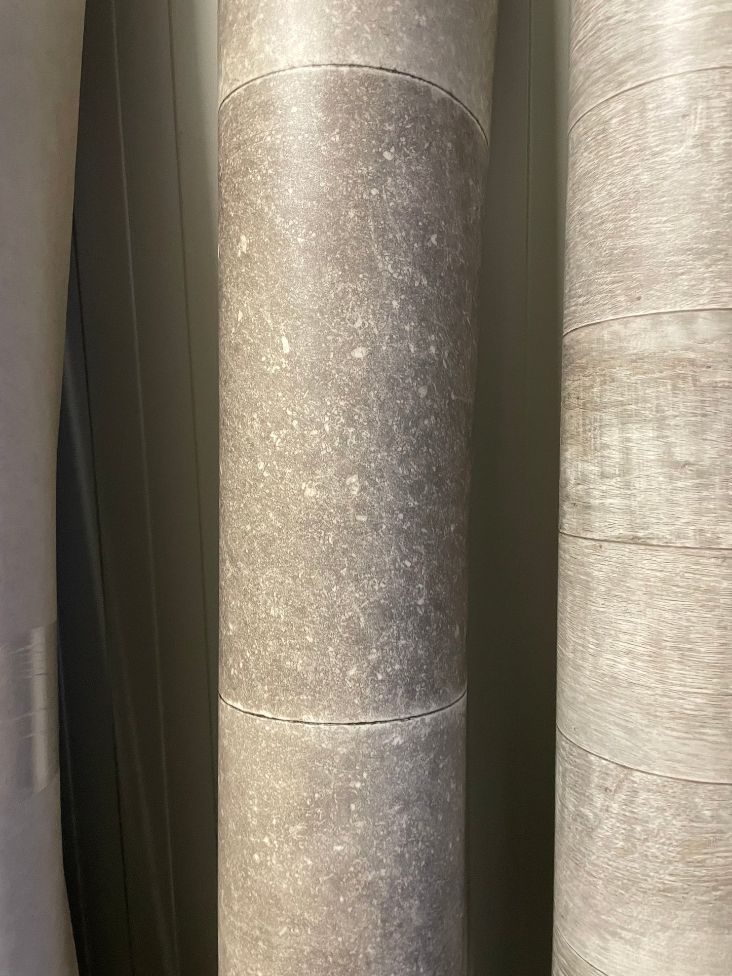 Grijs Tegellook Vinyl Restpartij | 2,20x4,00mtr