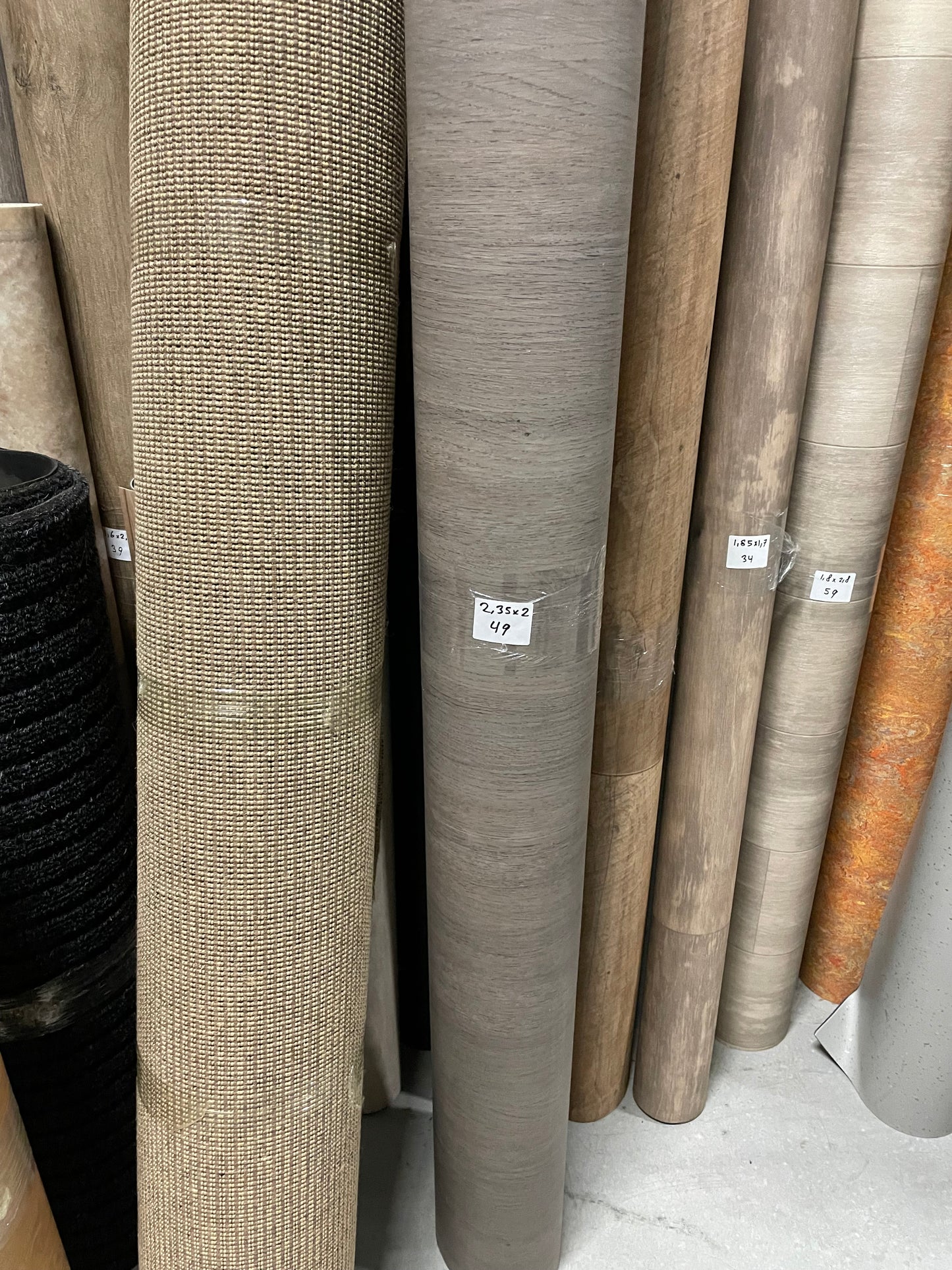 Grijs Noestarm Eiken Project Vinyl Restpartij | 2,00x2,35mtr