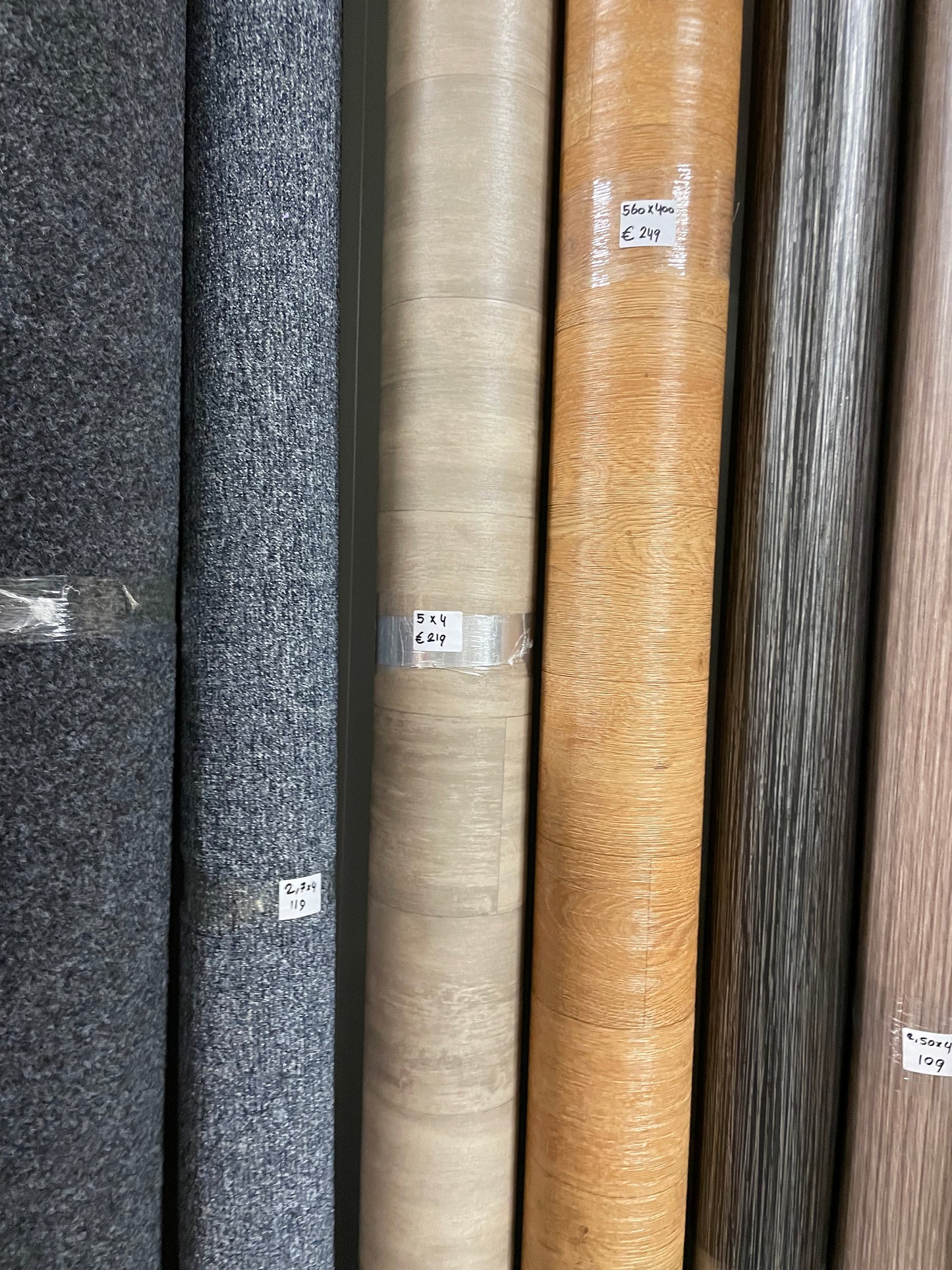Forbo Novilon Licht Eiken Vinyl Restpartij | 5,00x4,00mtr