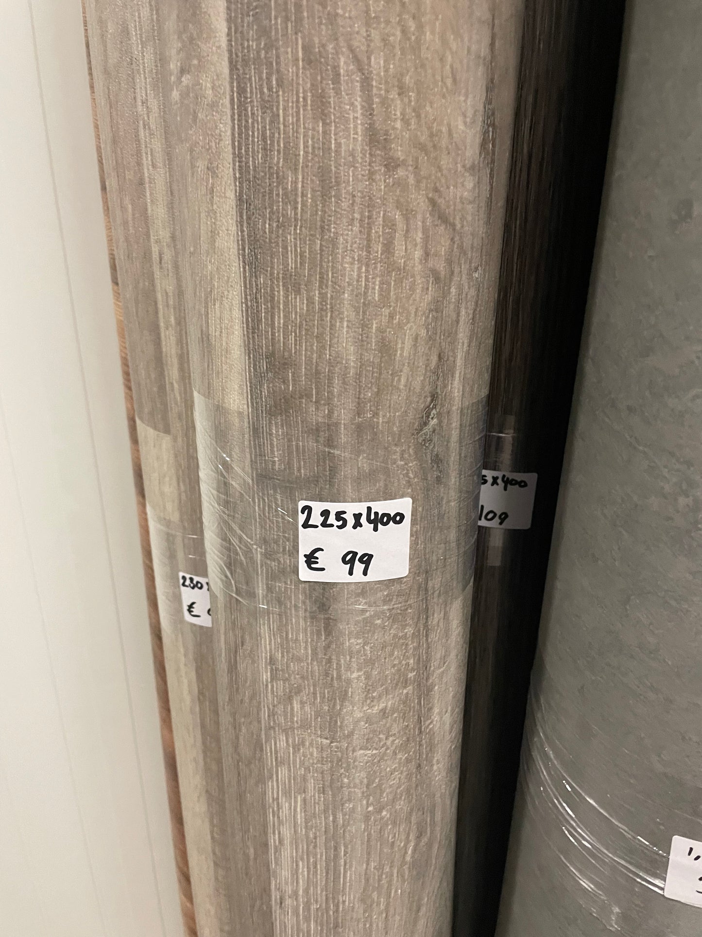 Grijsbruin Eiken Vinyl Restpartij | 2,25x4,00mtr
