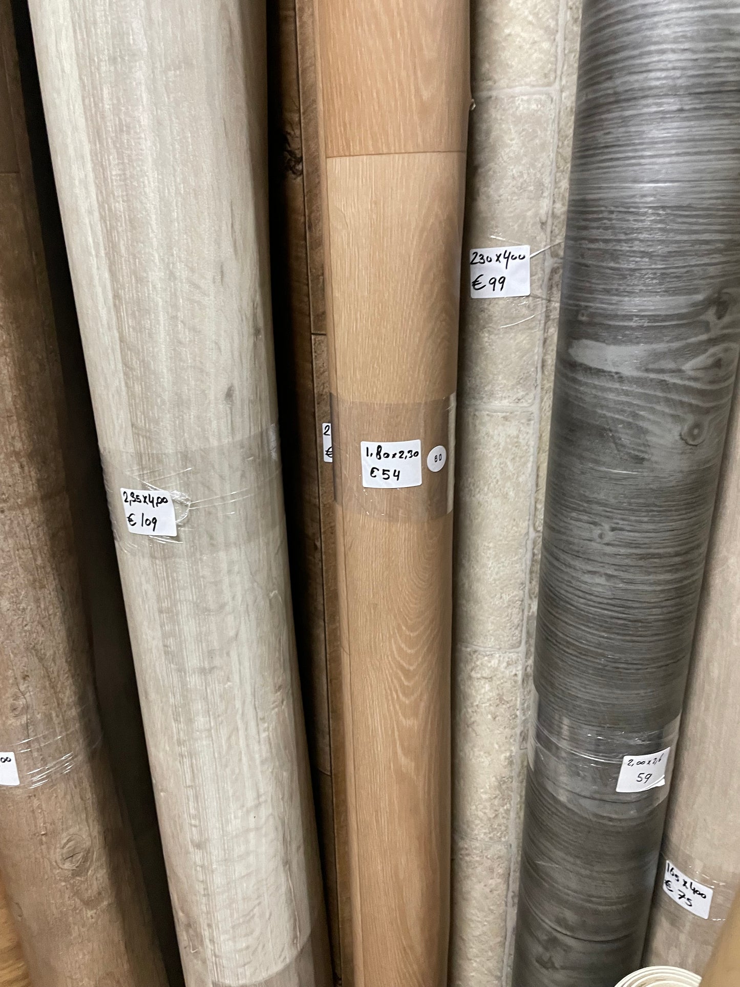 Naturel Noestarm Eiken Vinyl Restpartij | 1,80x2,30mtr