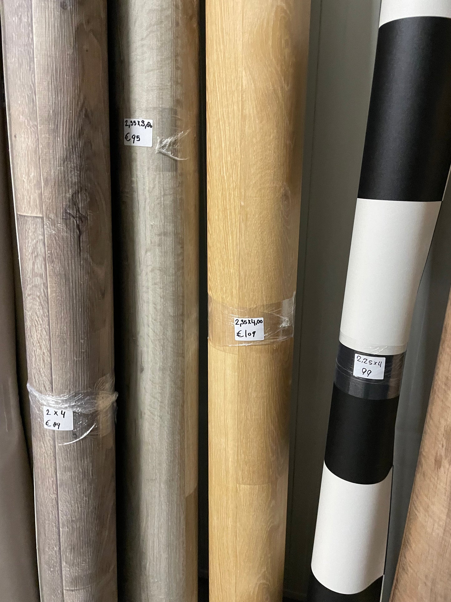 Naturel Eiken Vinyl Restpartij | 2,35x4,00mtr