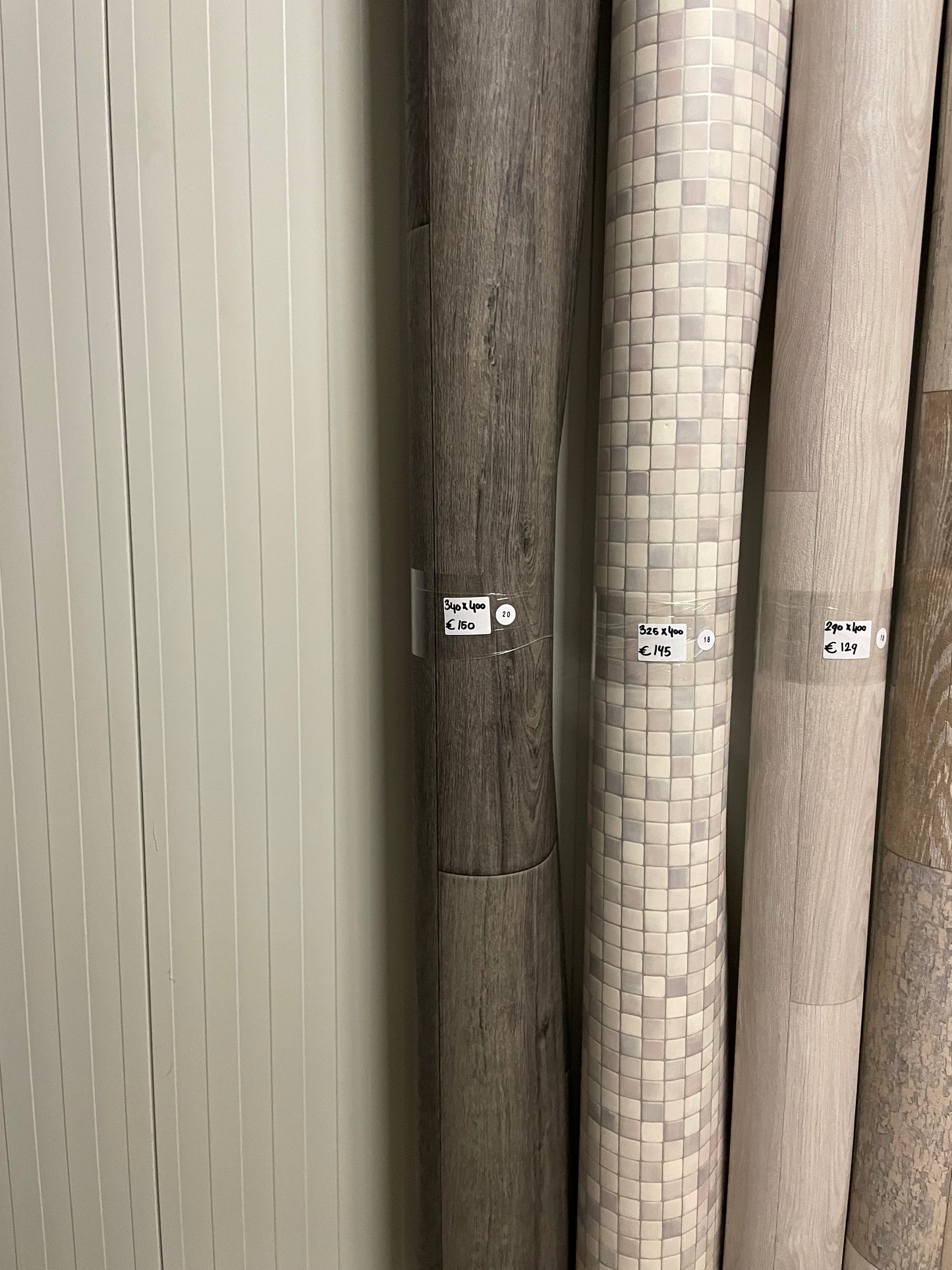 Antraciet Eiken Vinyl Restpartij |3,40x4,00mtr