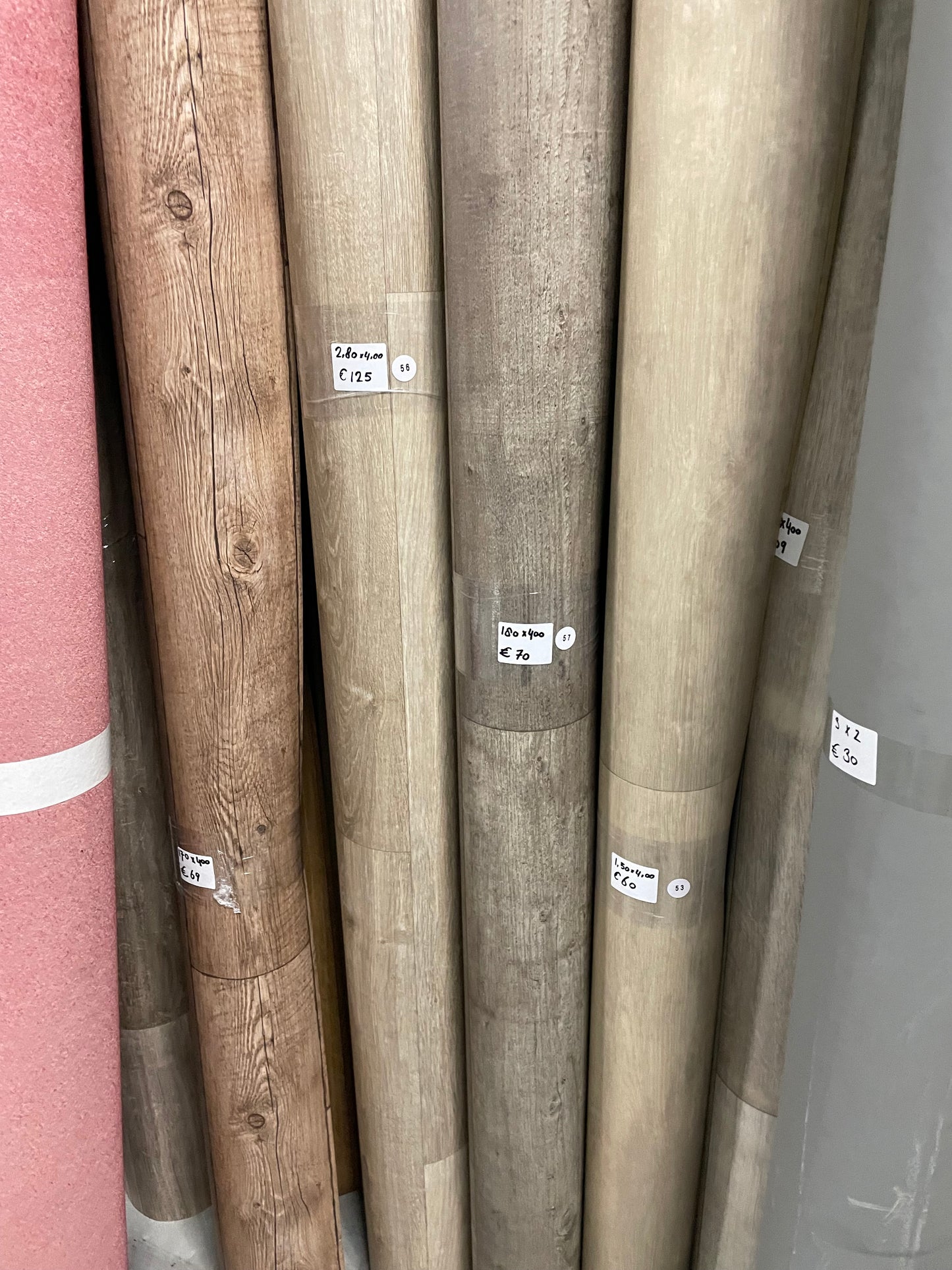 Forbo Novilon Grijsbruin Eiken Project Vinyl Restpartij | 1,80x4,00mtr
