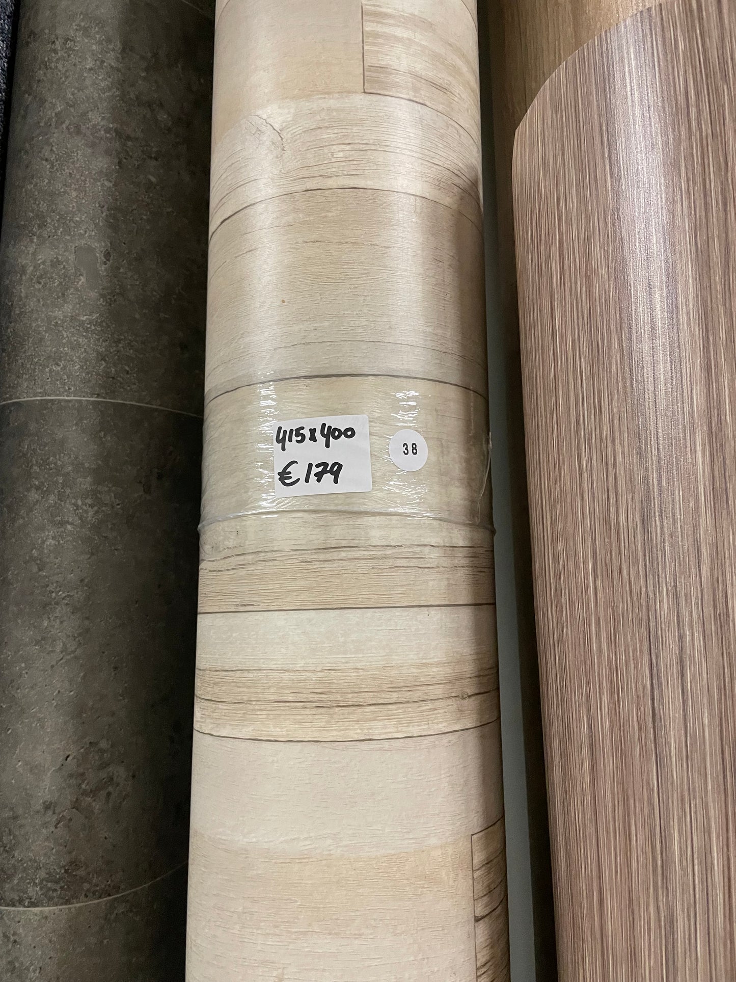 Steigerhout Look Vinyl Restpartij | 4,15x4,00mtr