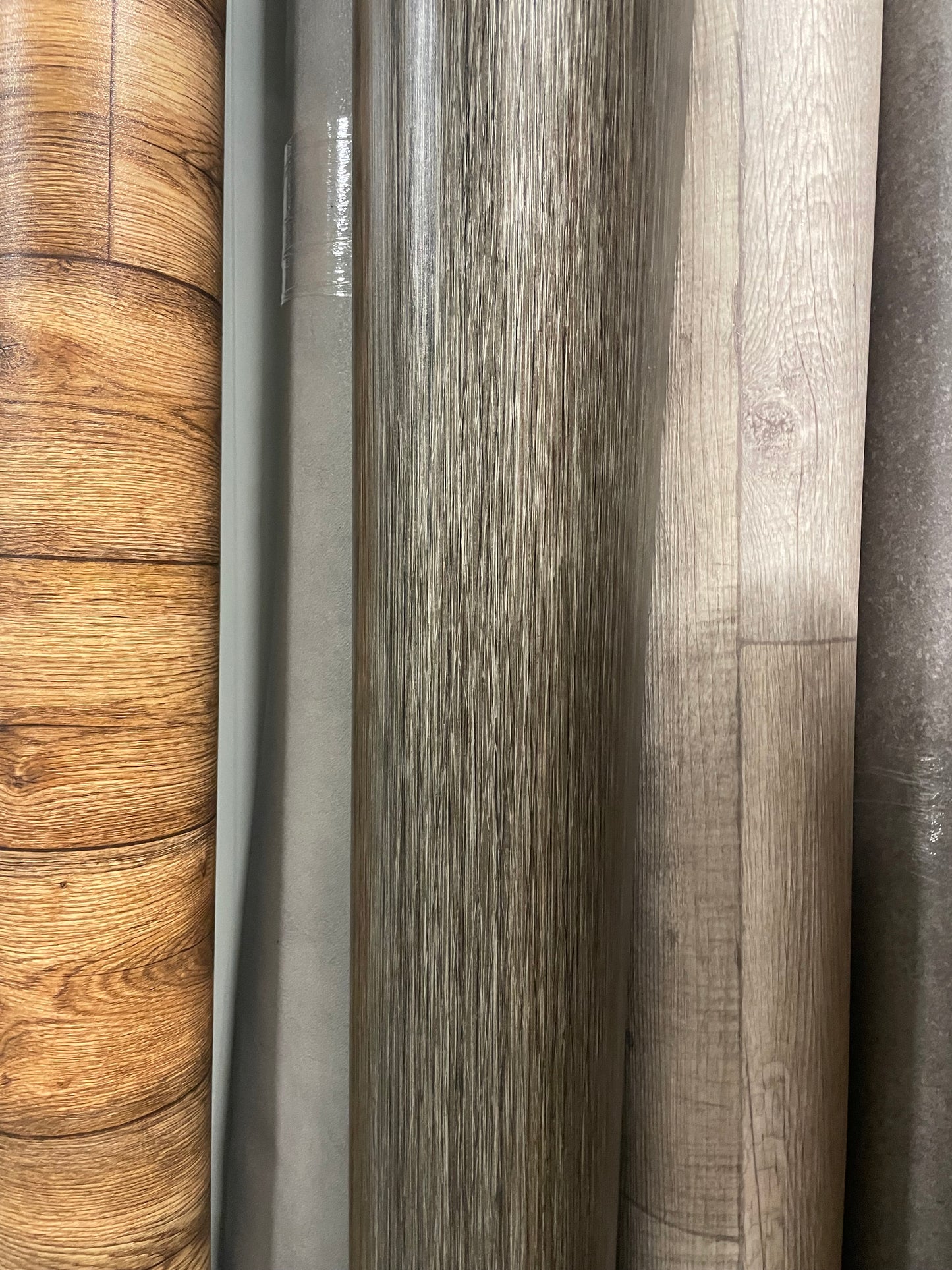 Bruin Bamboe Vinyl Restpartij | 2,55x4,00mtr - Vinylrestpartij.nl