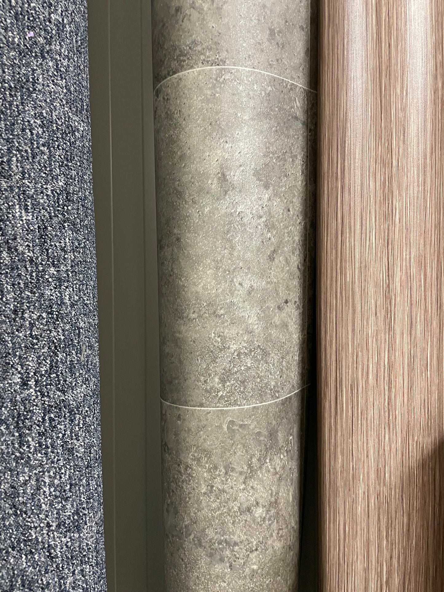 Tegelmotief Grijs Vinyl Restpartij | 3,35x4,00mtr