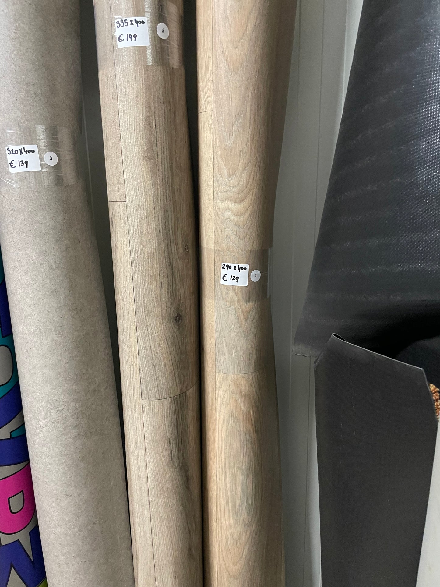 Licht Eiken Noestarm Vinyl Restpartij | 2,90x4,00mtr