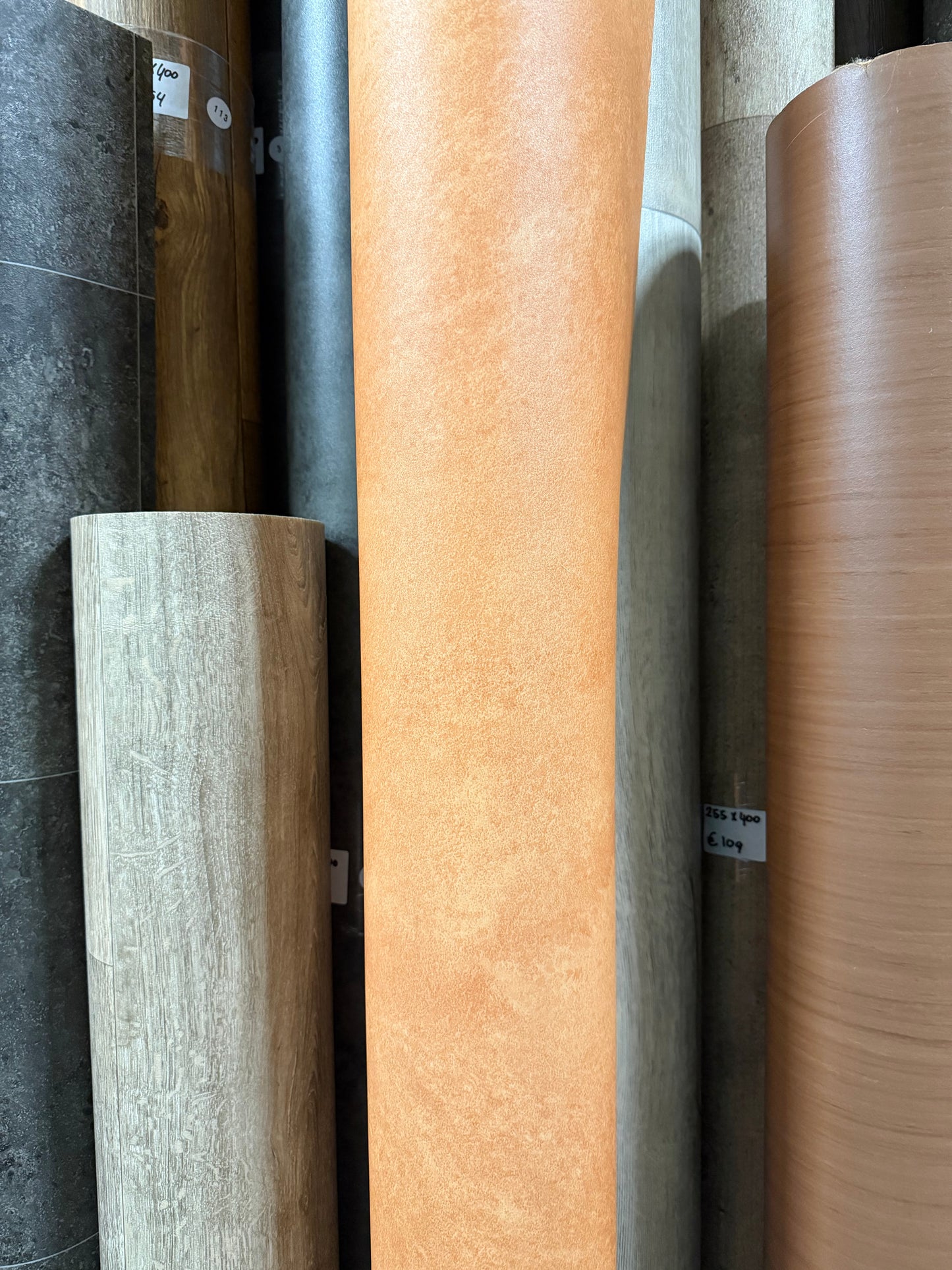 Oker Gemarmerd Vinyl Restpartij |
2,50x4,00mtr