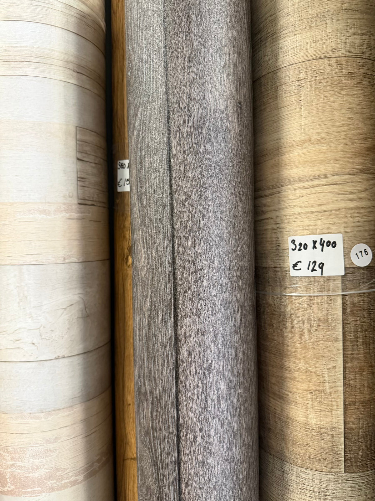 Donker Greige Eiken Vinyl Restpartij | 2,30x4,00mtr (9,2m2)