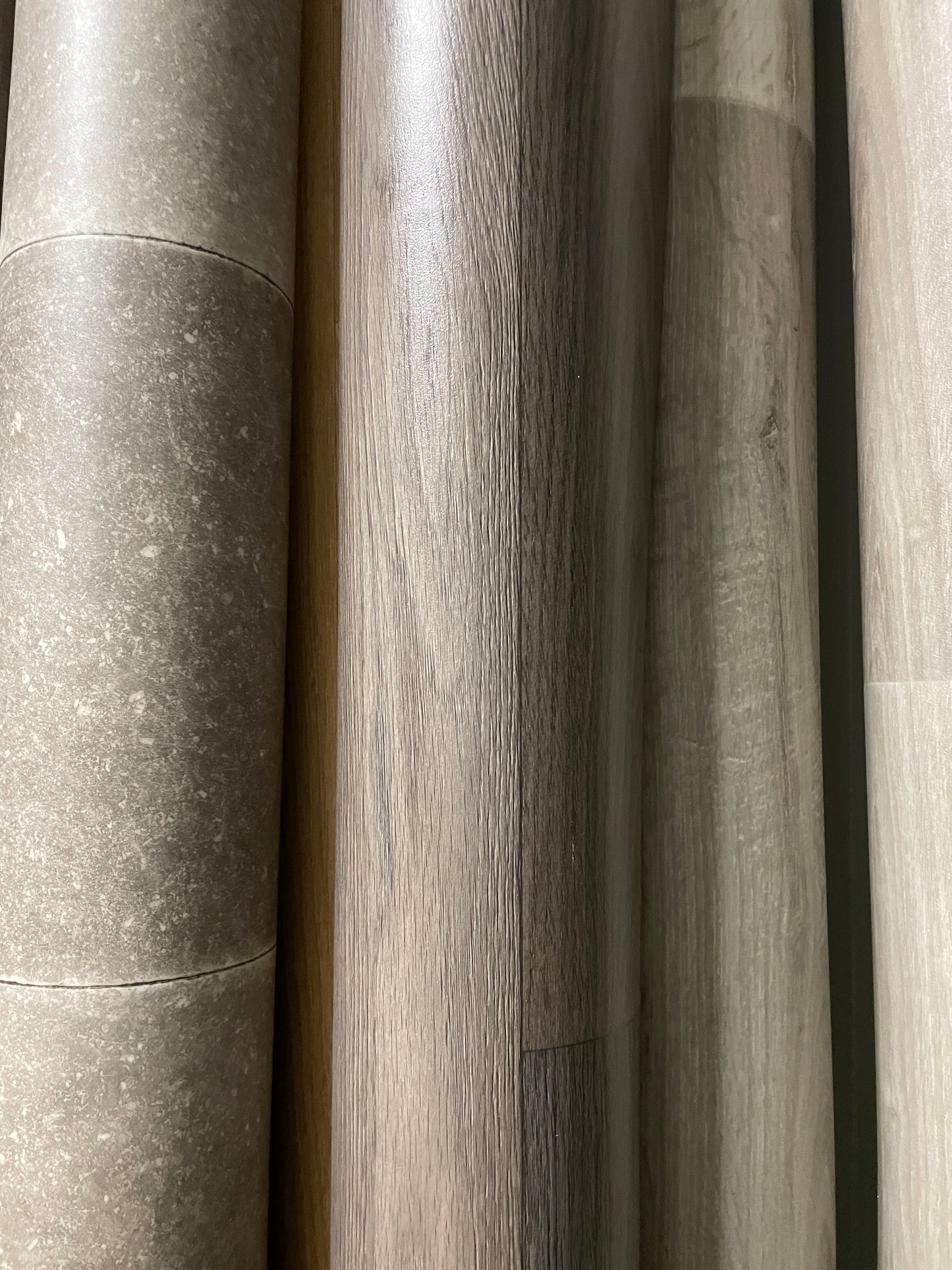 Donkergrijs Eiken Zeil Restant | 2,25x3,80mtr - Vinylrestpartij.nl