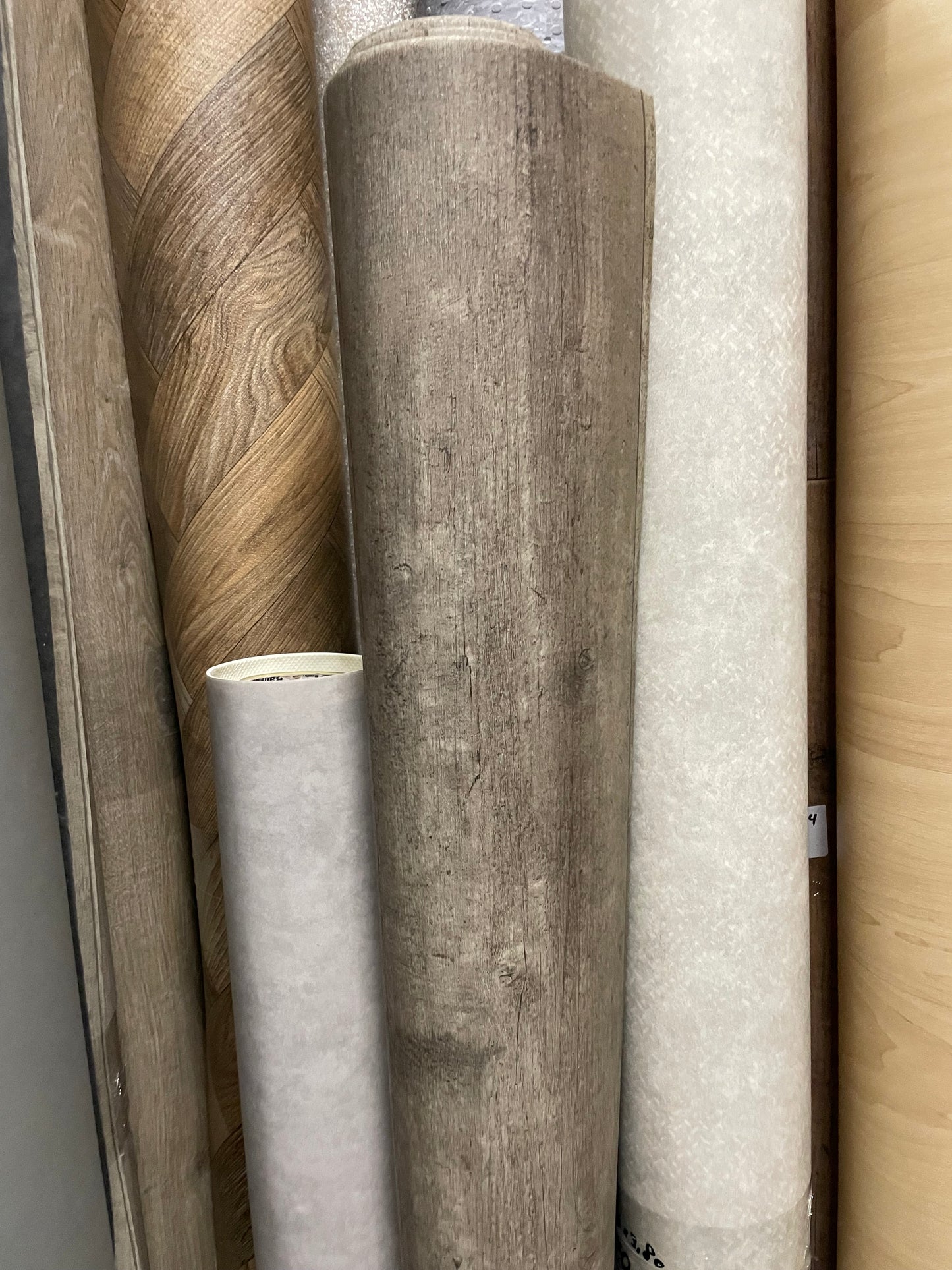 Donkergrijs Landelijk Eiken Vinyl Restpartij | 1,60x4,00mtr - Vinylrestpartij.nl