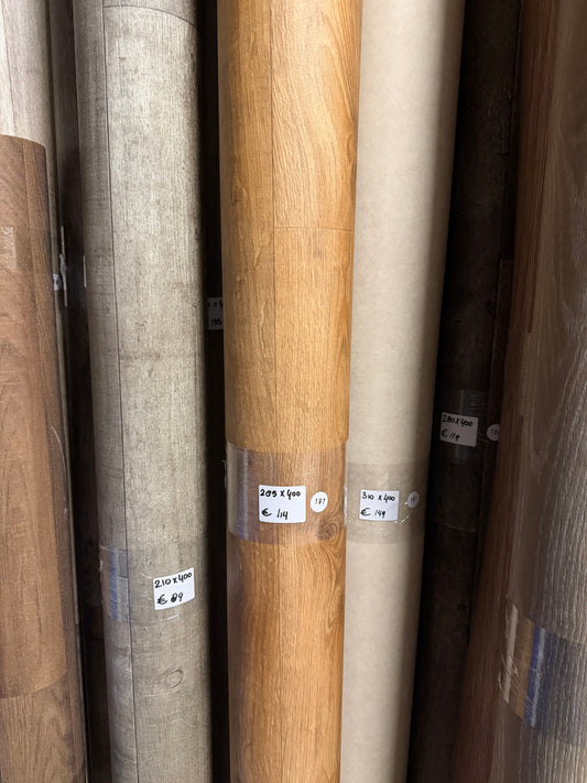Warm Eiken Vinyl Restpartij |
2,85x4,00mtr