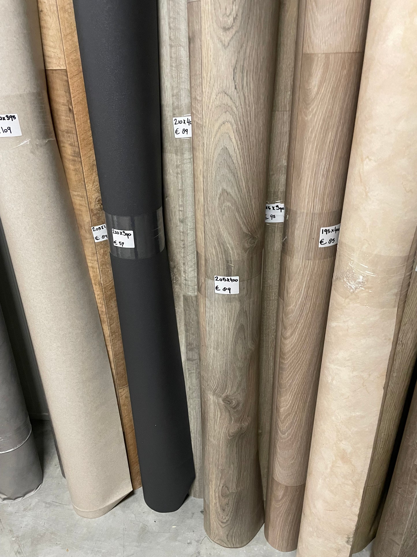Naturel Noest Arm Eiken Vinyl Restpartij | 2,05x4,00mtr