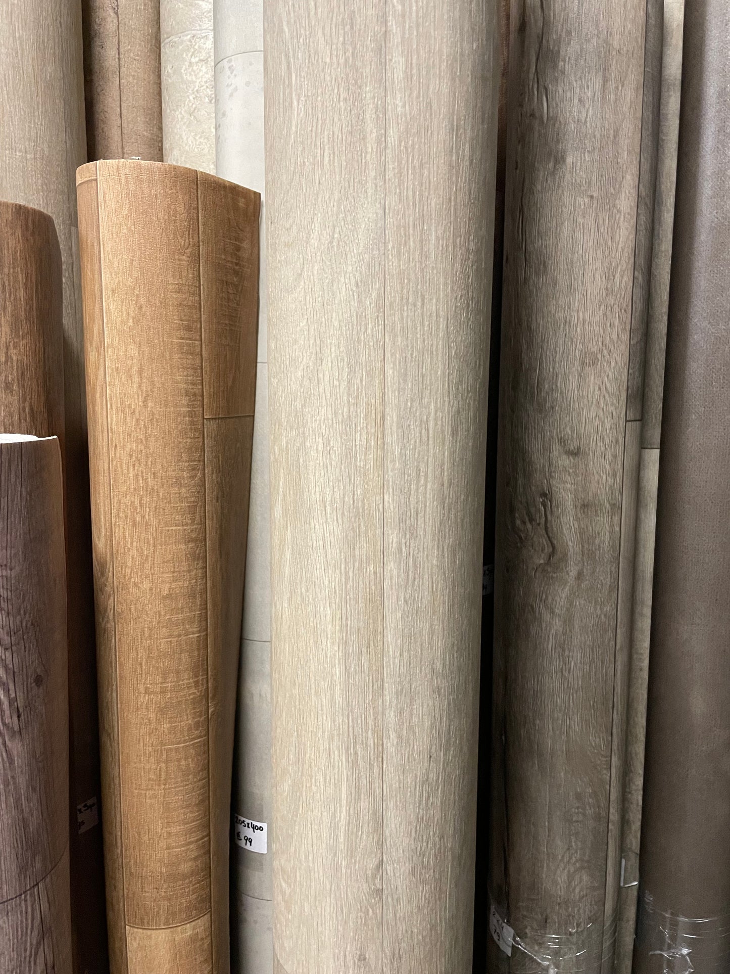 Licht Natuur Eiken Project Vinyl Restpartij | 2,30x4,00mtr (Extra Harde Toplaag) - Vinylrestpartij.nl