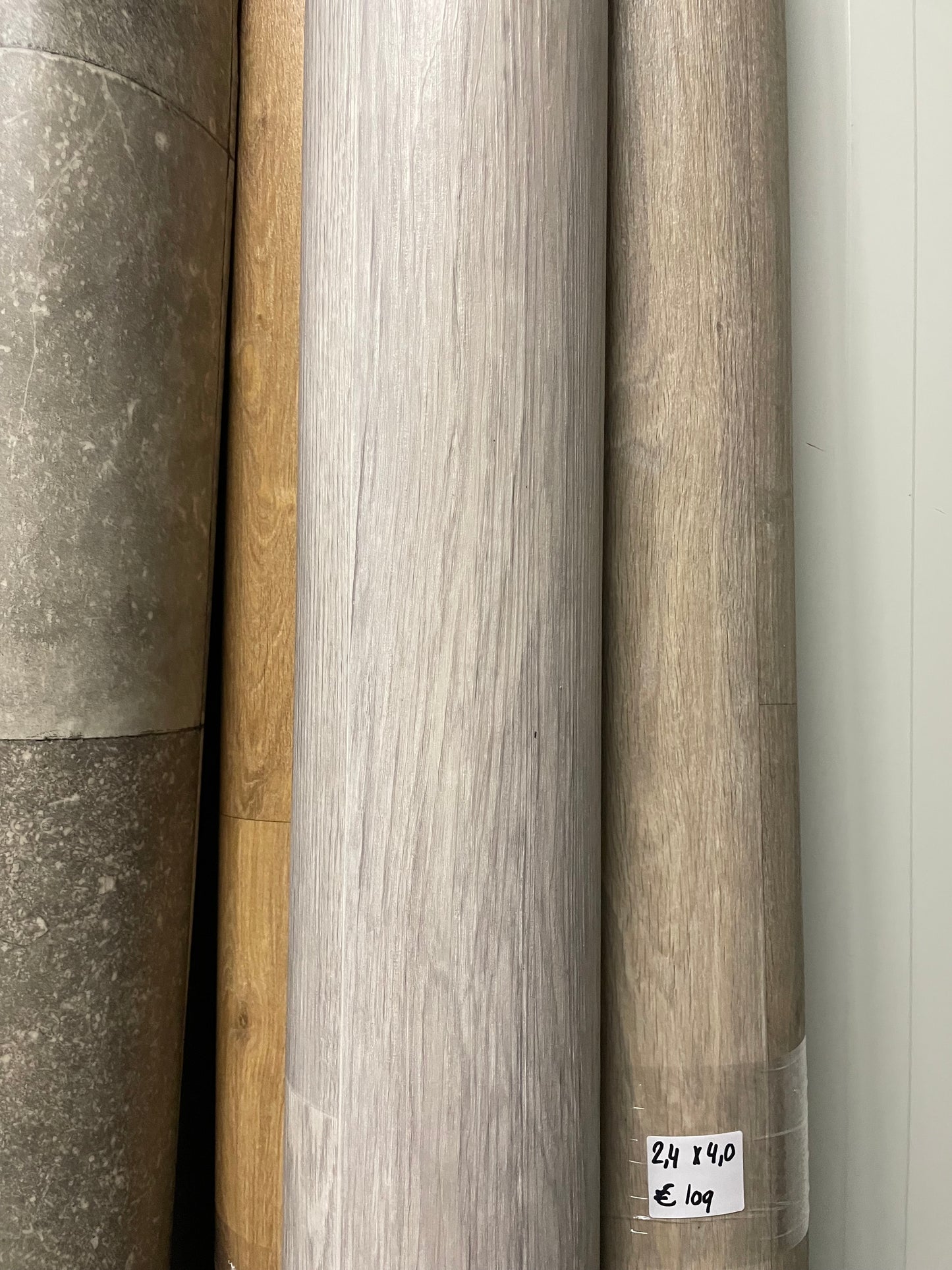Wit Eiken Vinyl Restpartij | 2,05x4,00mtr - Vinylrestpartij.nl