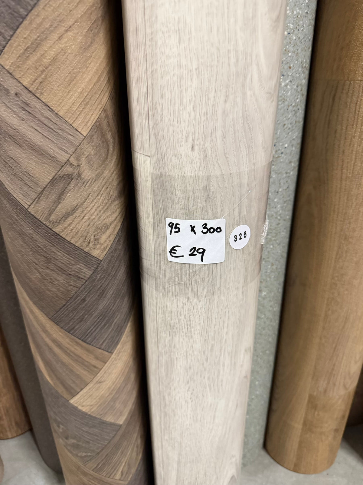 Licht Greige Vinyl Restpartij | 0,95x3,00mtr (2,85m2)