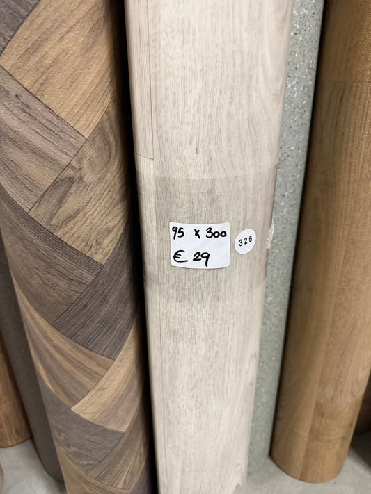 Licht Greige Vinyl Restpartij | 0,95x3,00mtr (2,85m2)