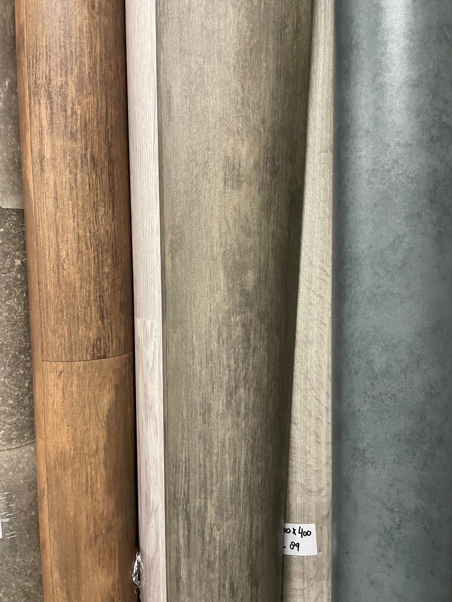 Donkerbruin Eiken Vinyl Restpartij | 1,60x4,00mtr