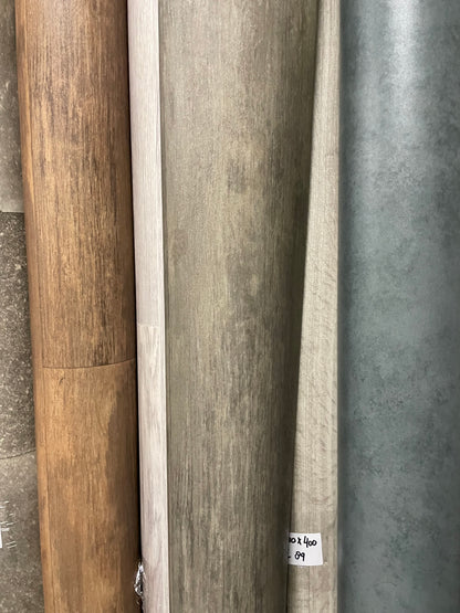 Donkerbruin Eiken Vinyl Restpartij | 1,60x4,00mtr