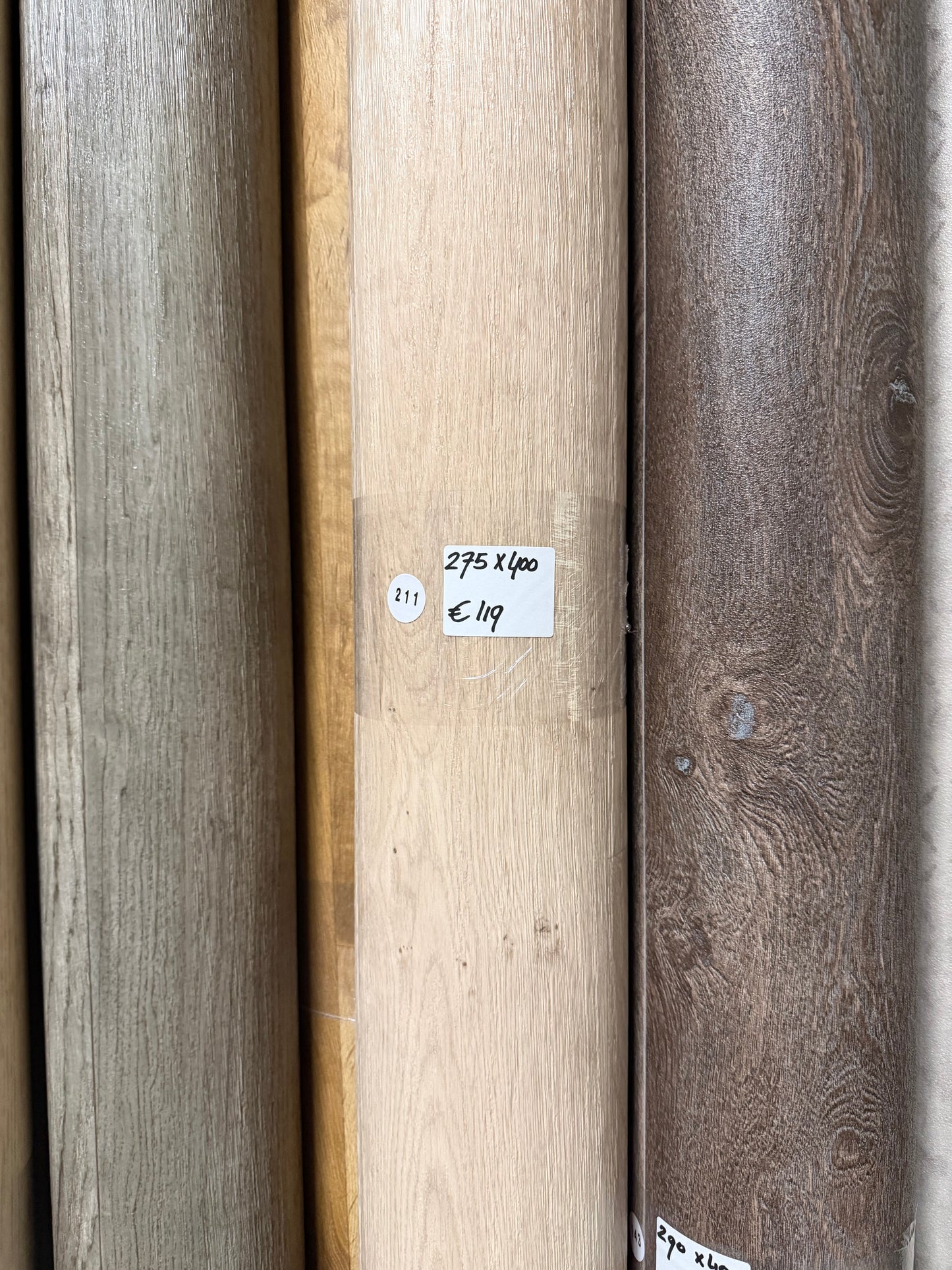 Licht Beige Eiken Vinyl Restpartij |
2,75x4,00mtr