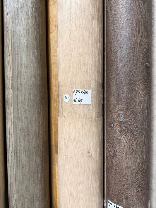 Licht Beige Eiken Vinyl Restpartij |
2,75x4,00mtr