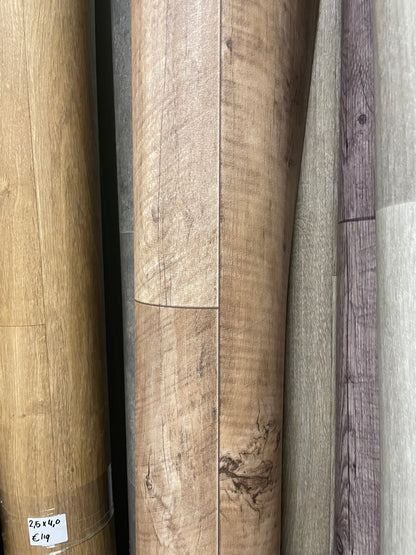 Rustiek Eiken Vinyl Restpartij | 2,35x4,00mtr