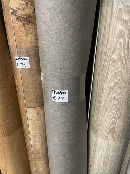 Grijs Betonlook Vinyl Restpartij | 1,75x4,00mtr