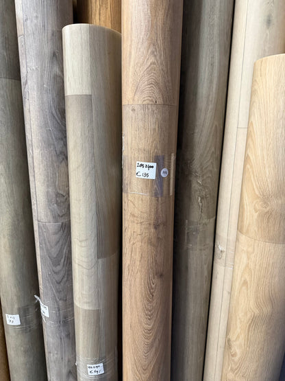 Eiken Rustiek Vinyl Restpartij | 2,85x4,00mtr (11,4m2)