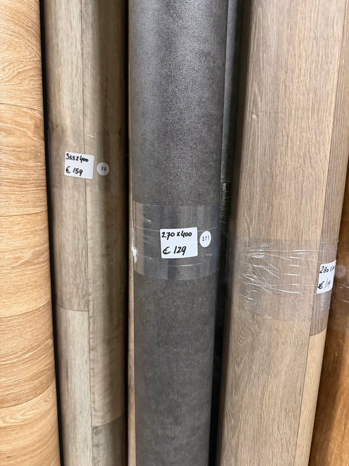 Donker Tegellook Vinyl Restpartij | 2,70x4,00 (10,8m2)