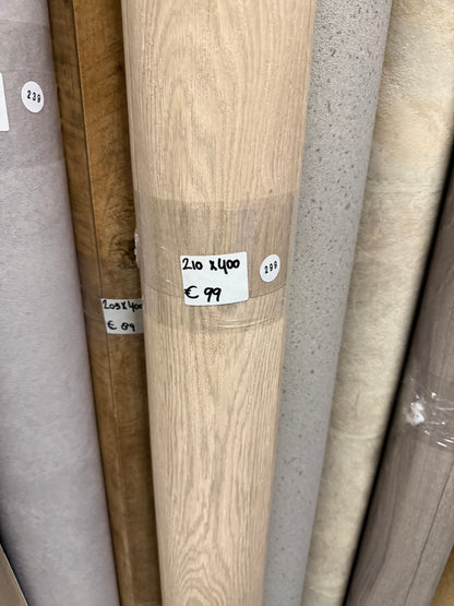 Licht Noestarm Eiken Vinyl Restpartij | 2,10x4,00mtr (8,4m2)