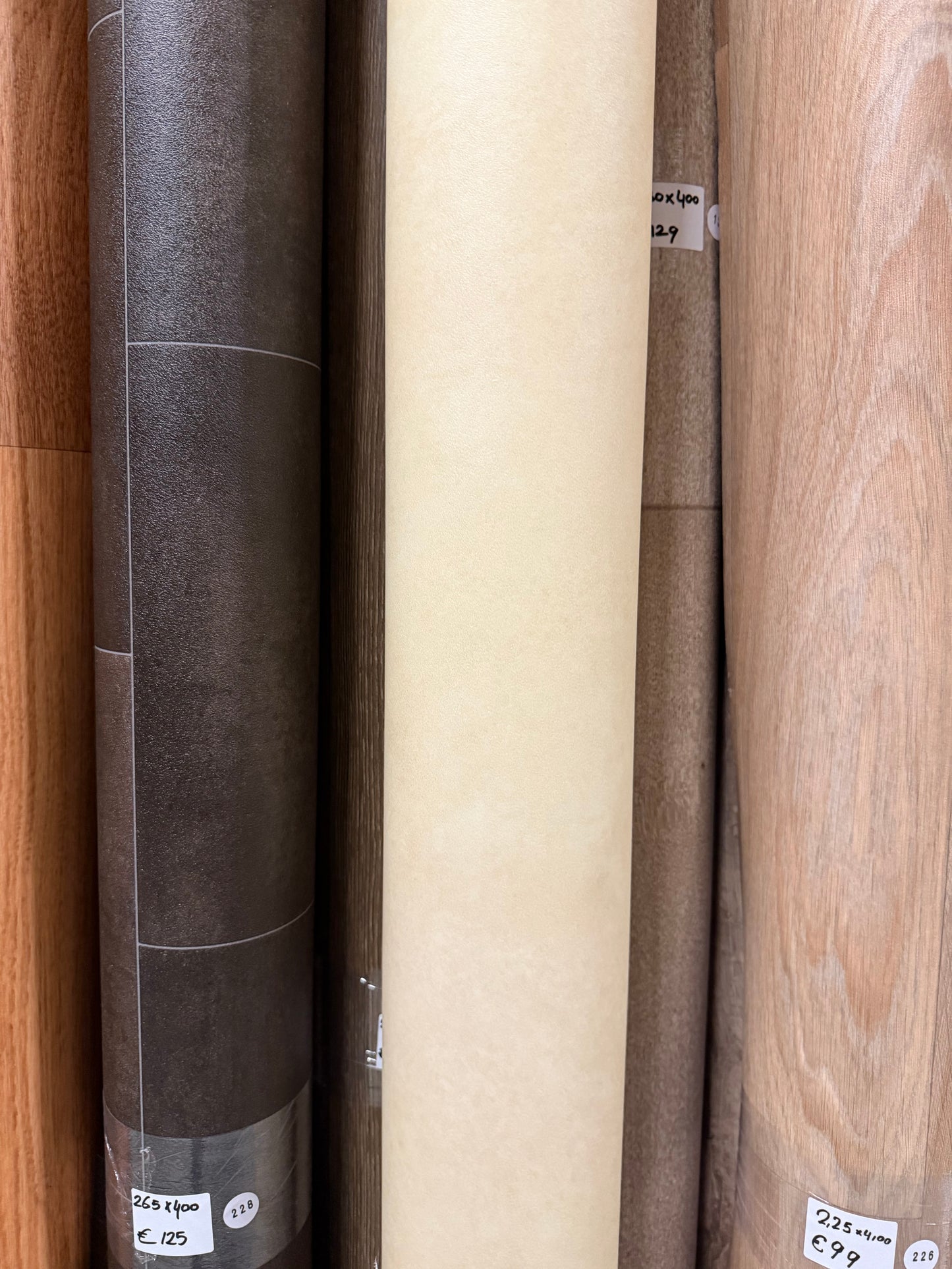 Licht Betonlook Vinyl Restpartij |
2,15x4,00mtr