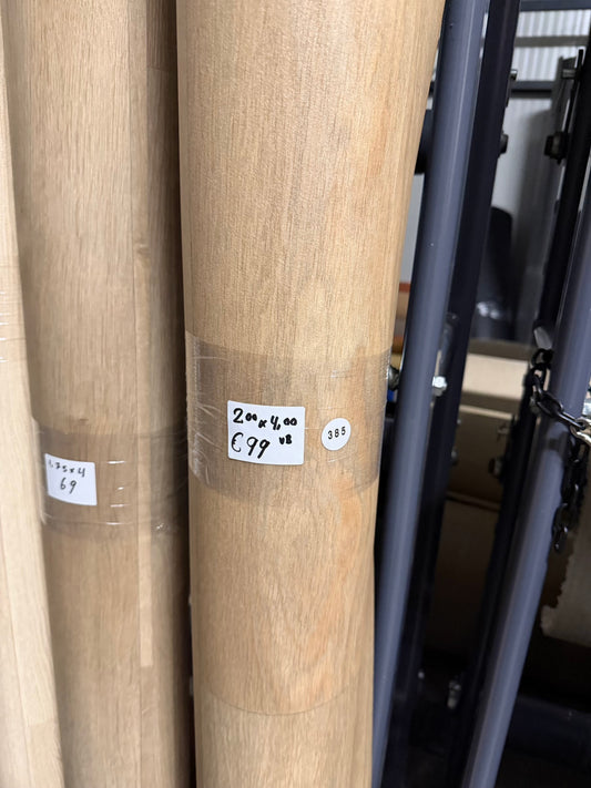 Licht Modern Hoofddorp Eiken Vinyl Restpartij | 2,00x4,00 (8,0m2) | Met Viltrug